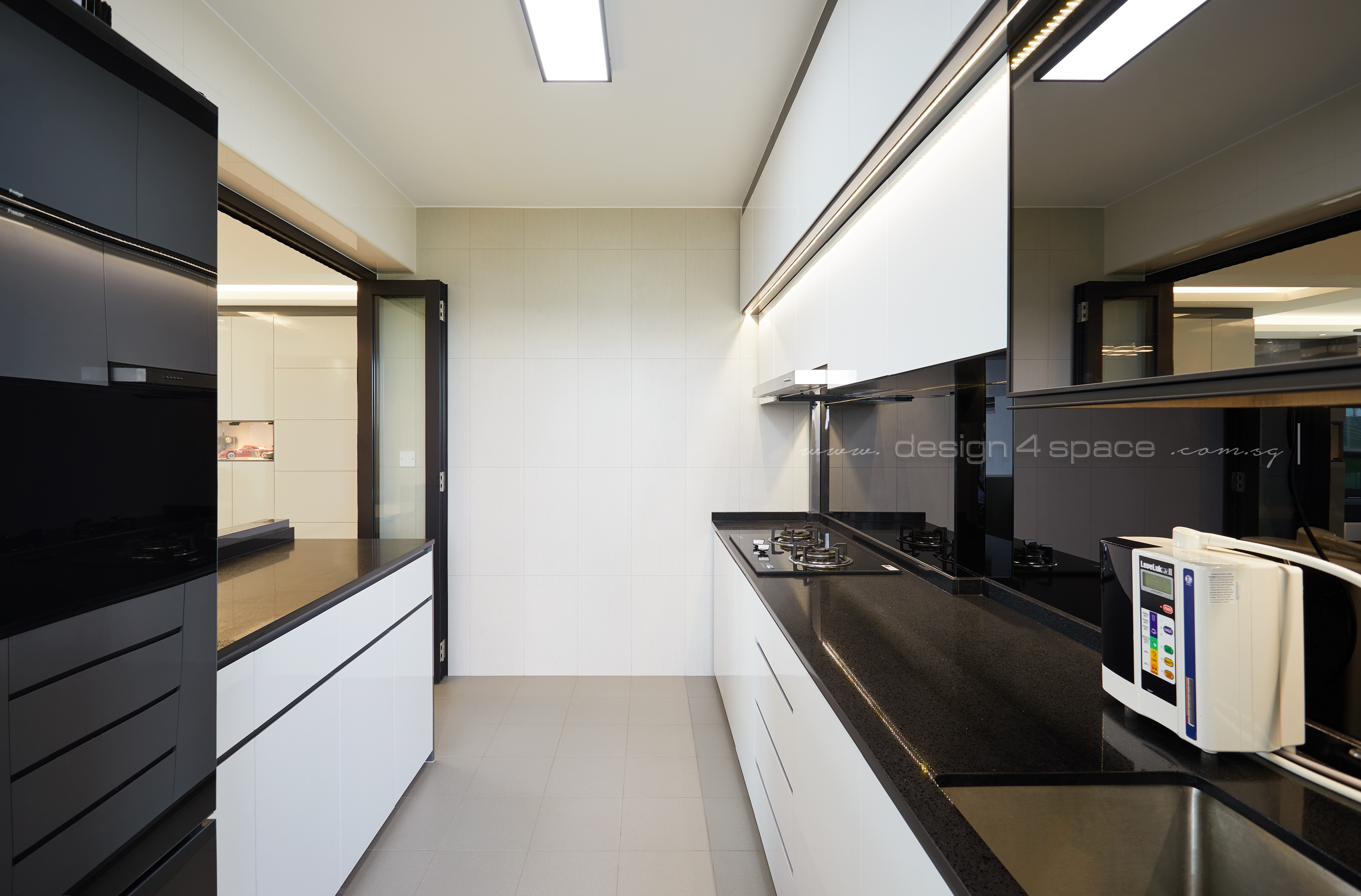 Contemporary Design - Kitchen - HDB 4 Room - Design by Design 4 Space Pte Ltd