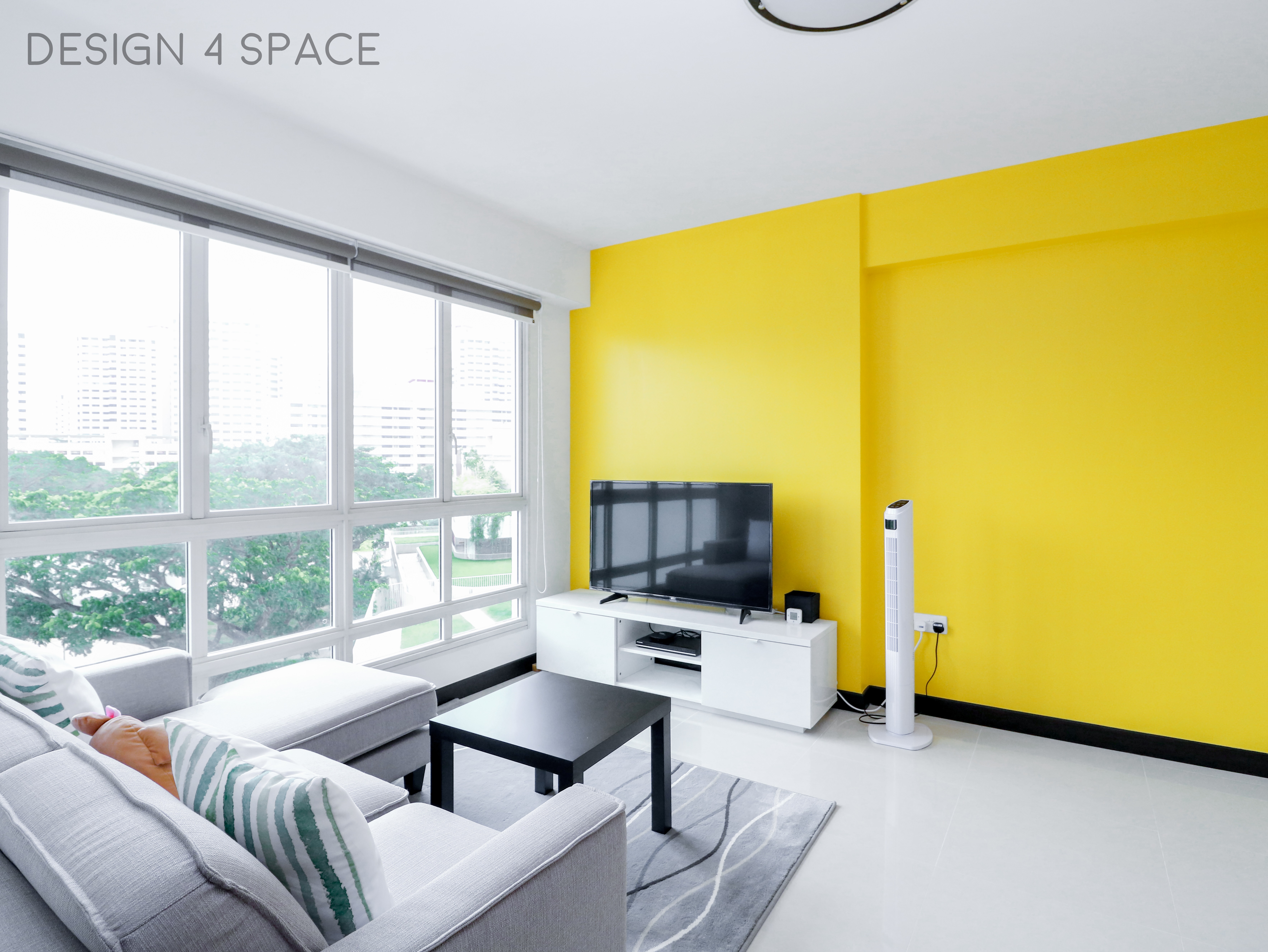 Contemporary, Minimalist, Modern Design - Living Room - HDB 4 Room - Design by Design 4 Space Pte Ltd