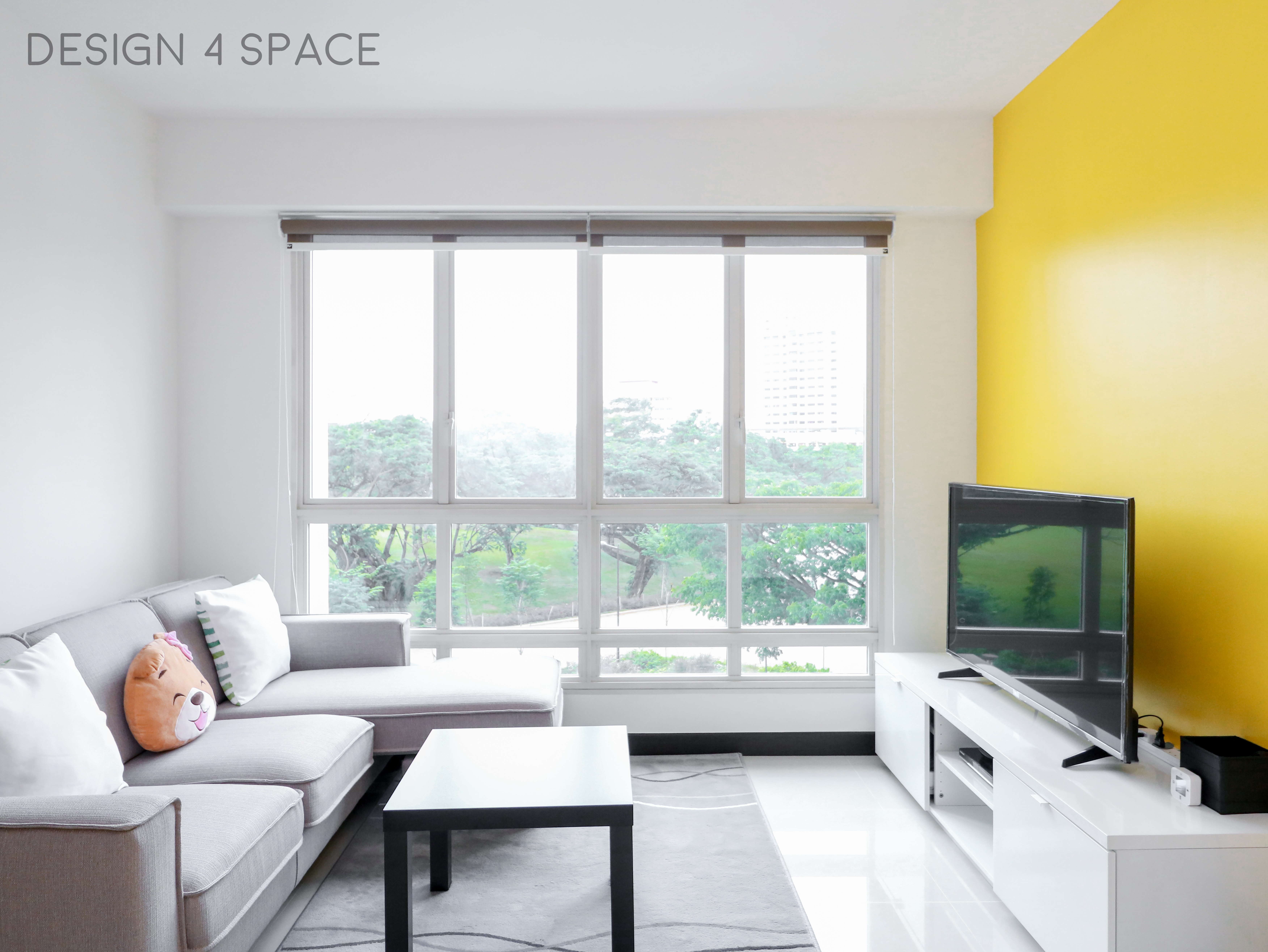 Contemporary, Minimalist, Modern Design - Living Room - HDB 4 Room - Design by Design 4 Space Pte Ltd