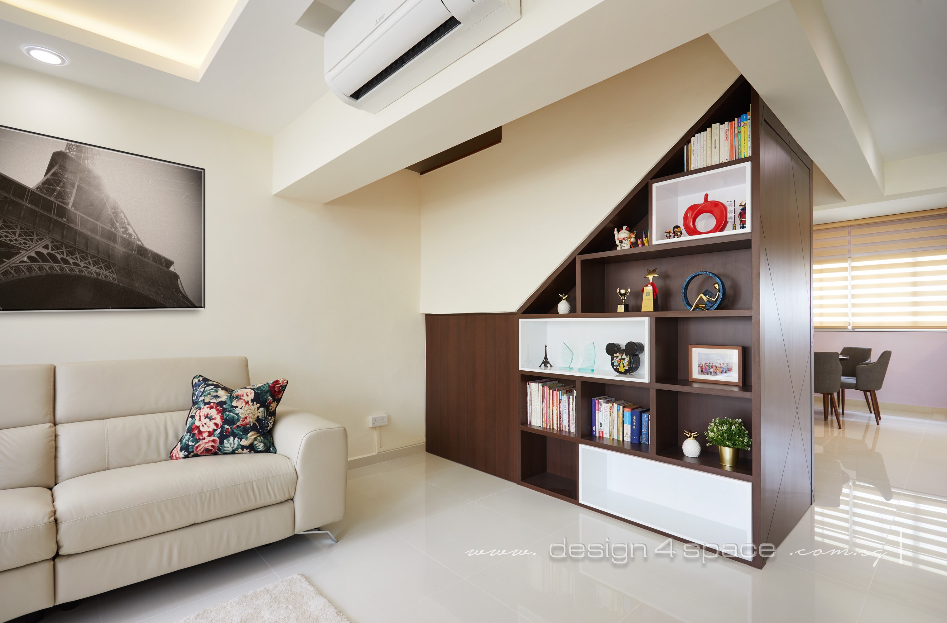 Modern, Scandinavian Design - Living Room - HDB 4 Room - Design by Design 4 Space Pte Ltd