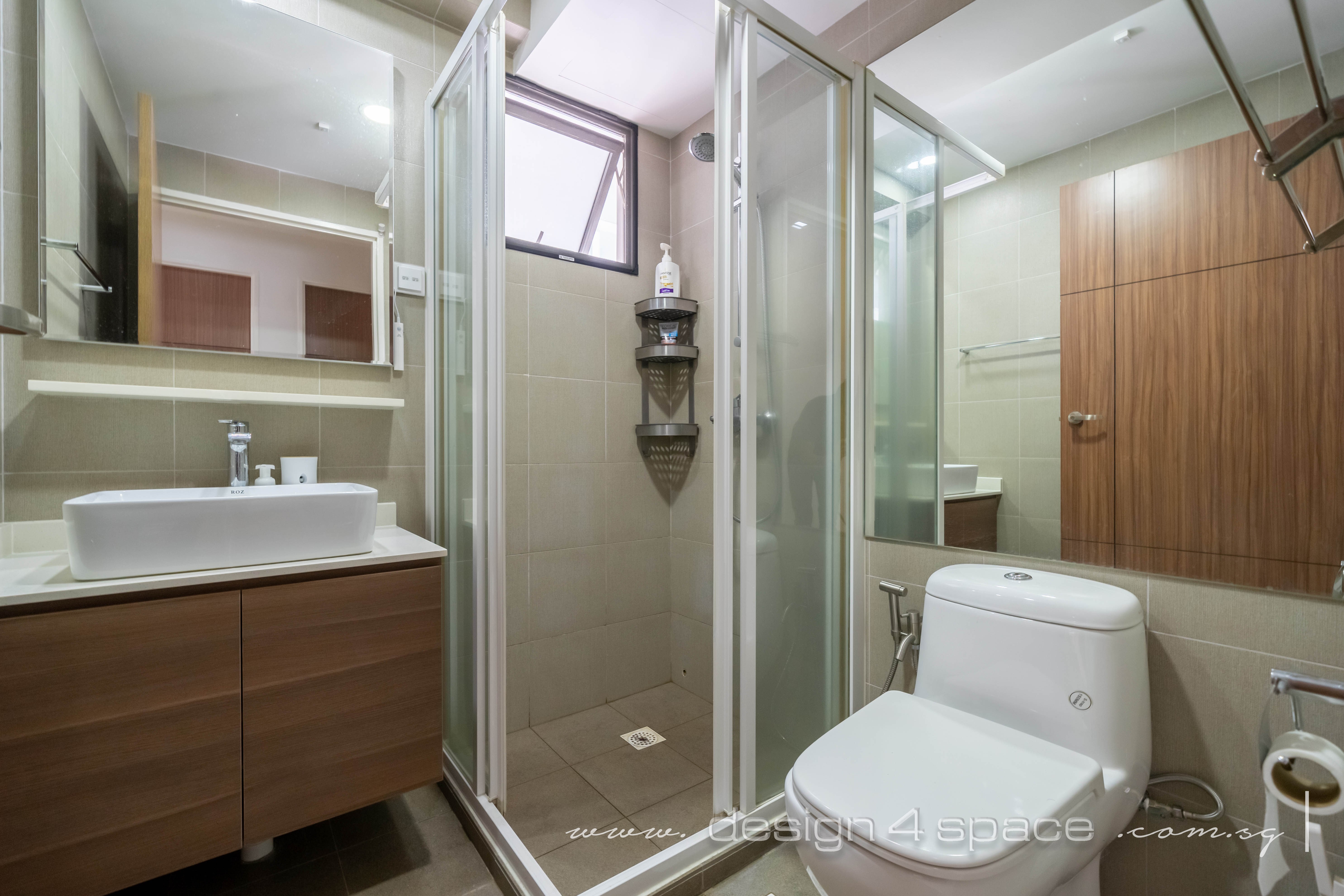 Contemporary Design - Bathroom - Condominium - Design by Design 4 Space Pte Ltd