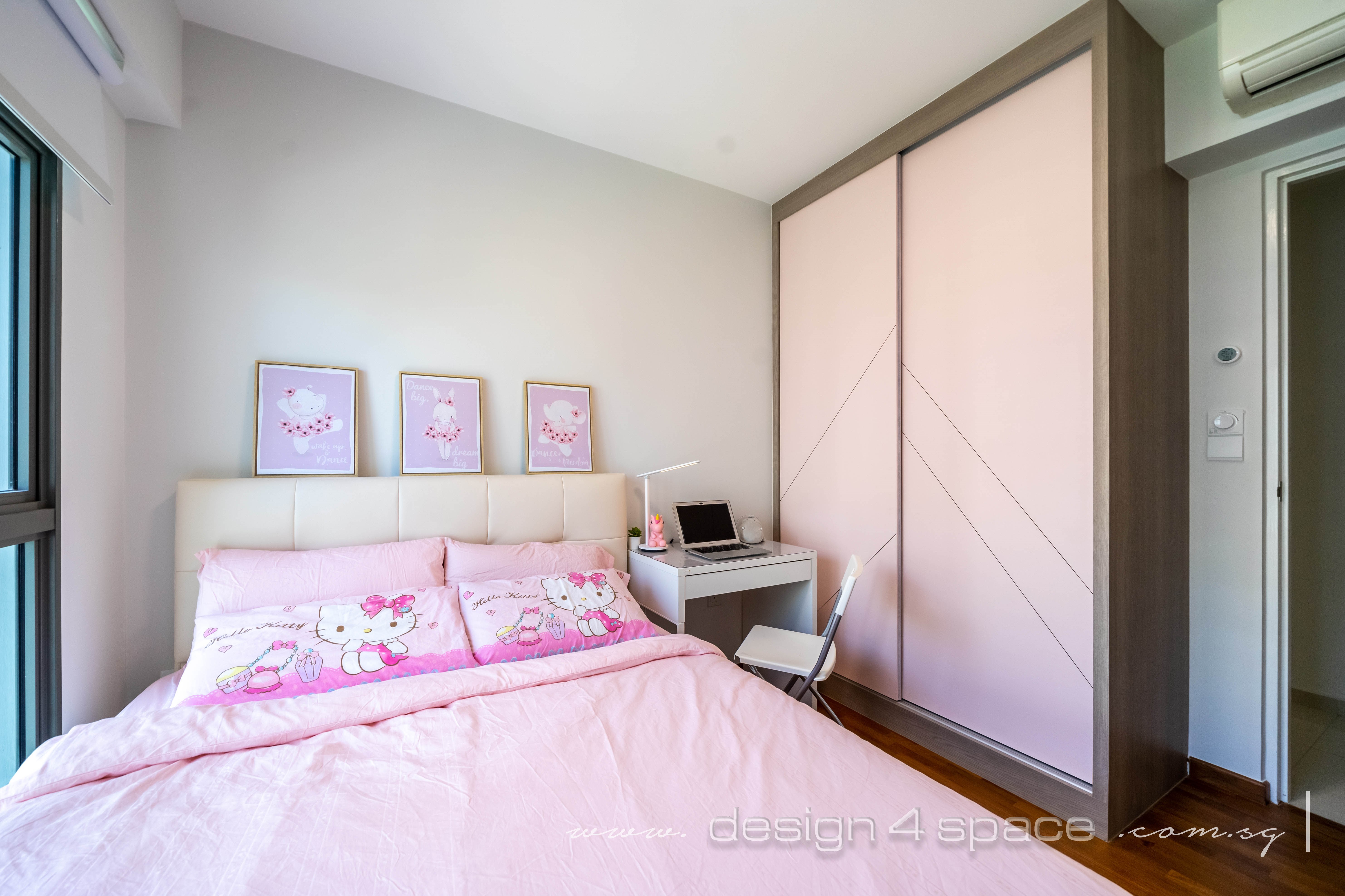 Contemporary Design - Bedroom - Condominium - Design by Design 4 Space Pte Ltd