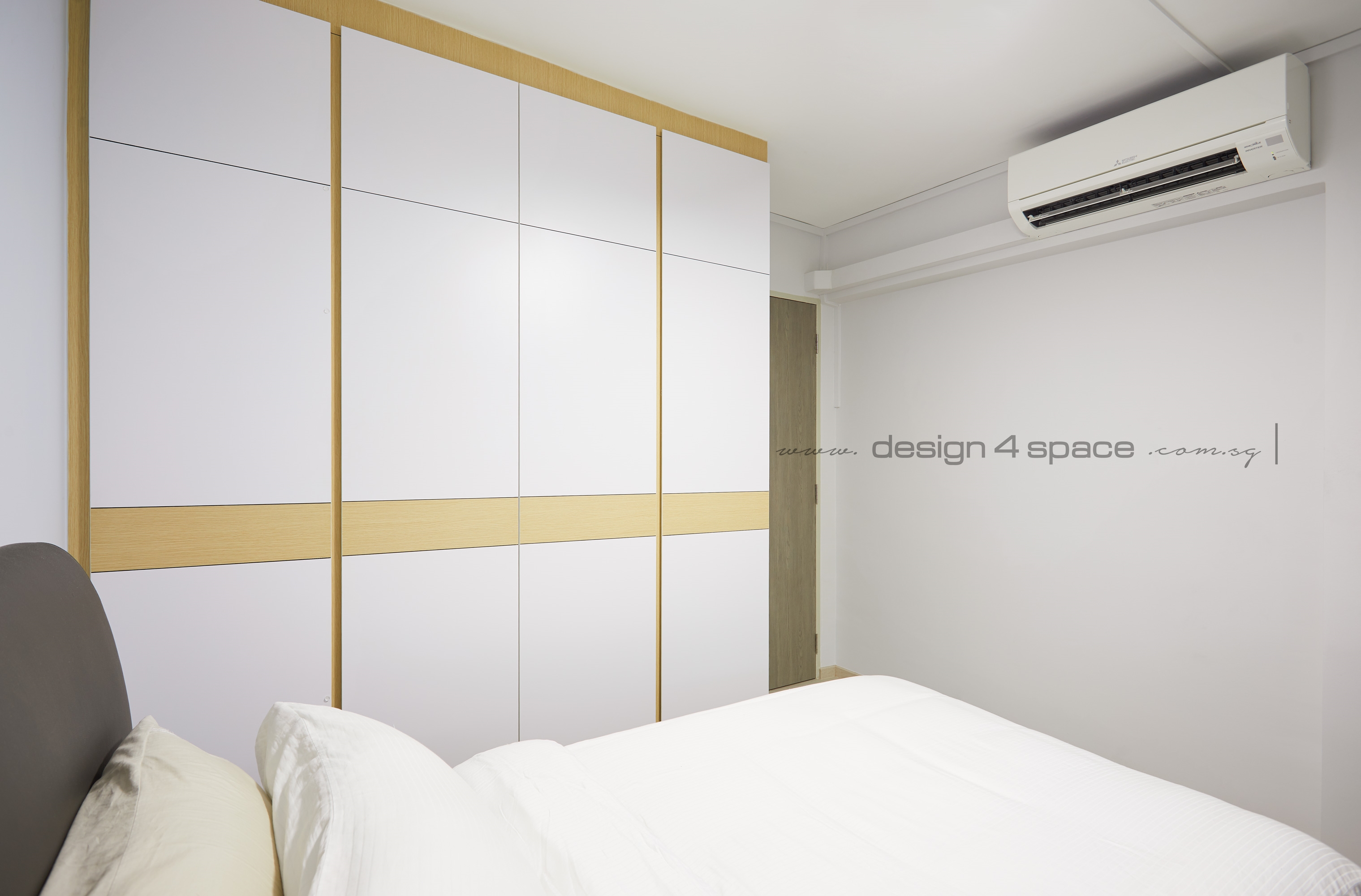 Scandinavian Design - Bedroom - HDB 4 Room - Design by Design 4 Space Pte Ltd