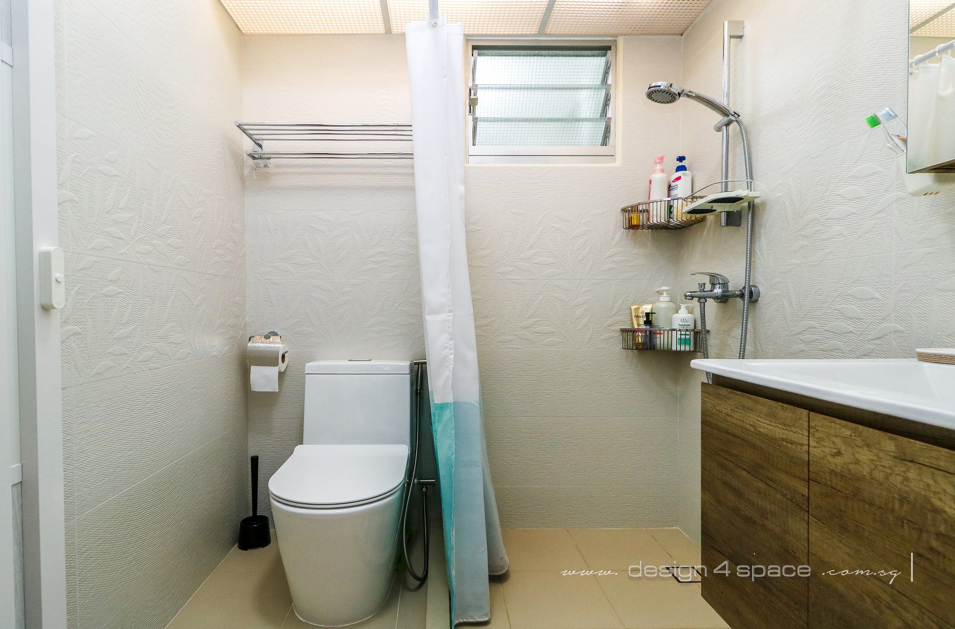 Scandinavian Design - Bathroom - HDB 4 Room - Design by Design 4 Space Pte Ltd