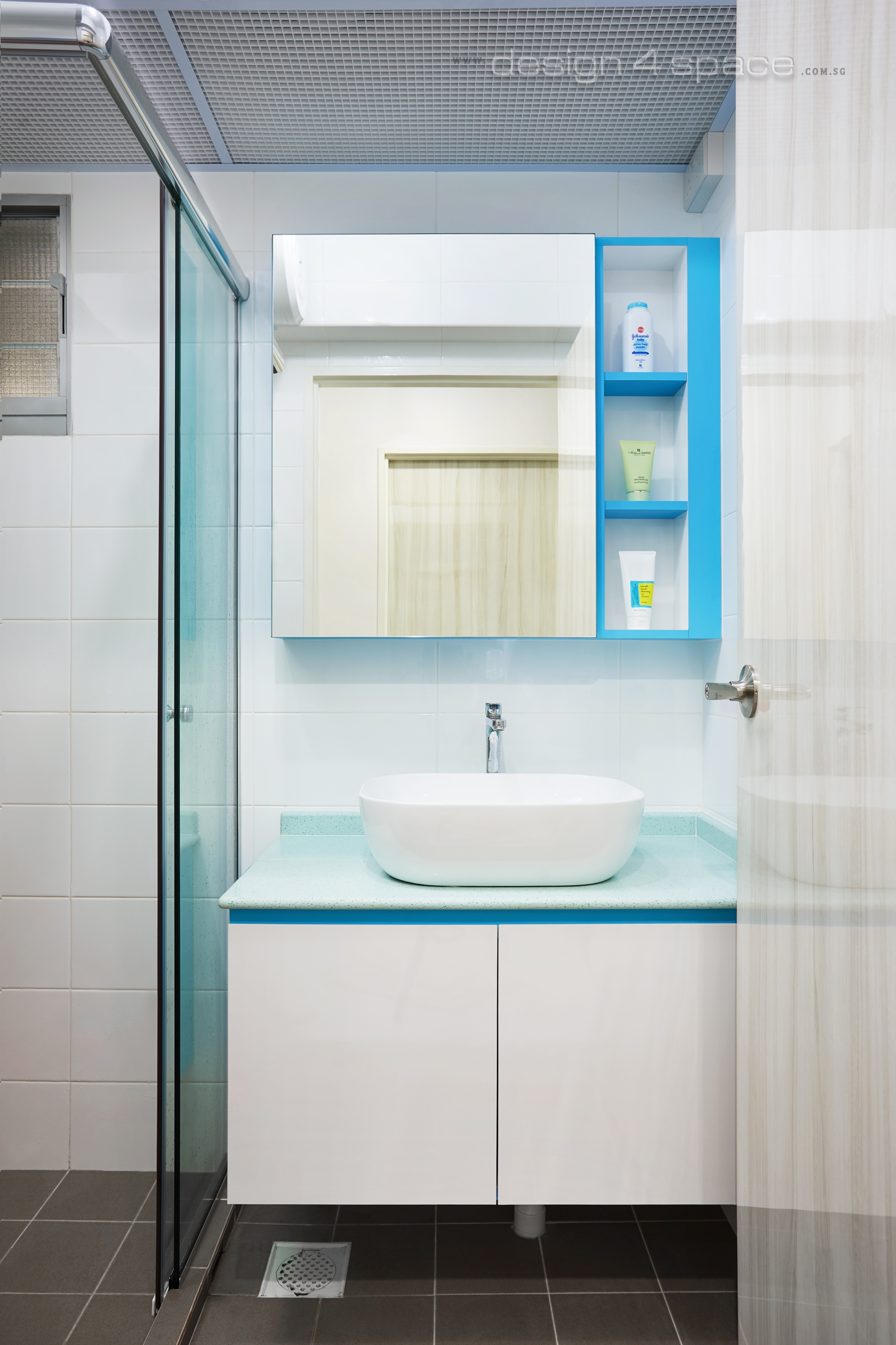 Contemporary Design - Bathroom - HDB 4 Room - Design by Design 4 Space Pte Ltd