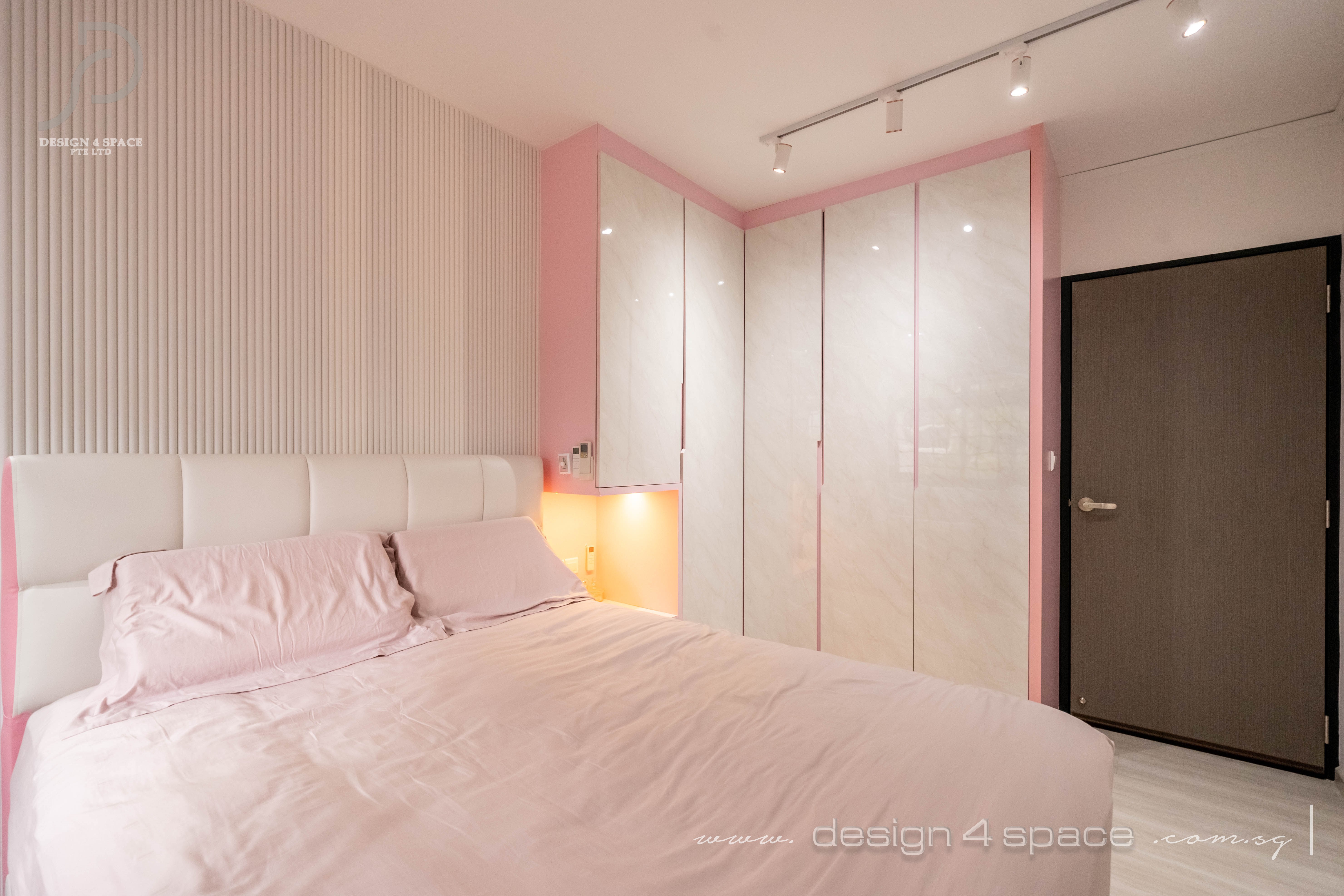 Modern Design - Bedroom - HDB 4 Room - Design by Design 4 Space Pte Ltd