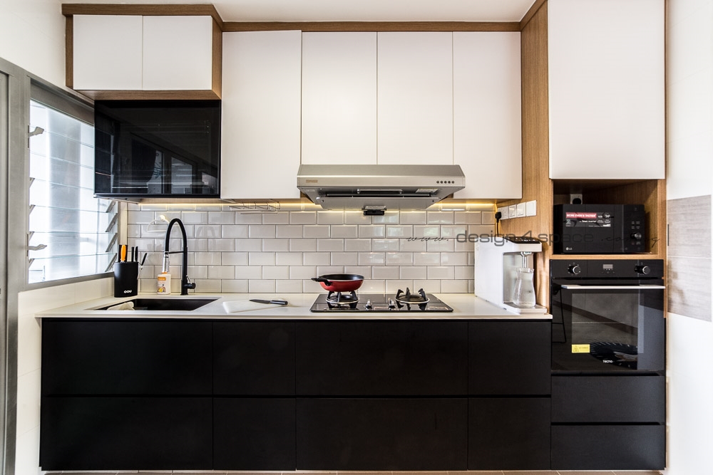 Contemporary, Modern, Scandinavian Design - Kitchen - Condominium - Design by Design 4 Space Pte Ltd