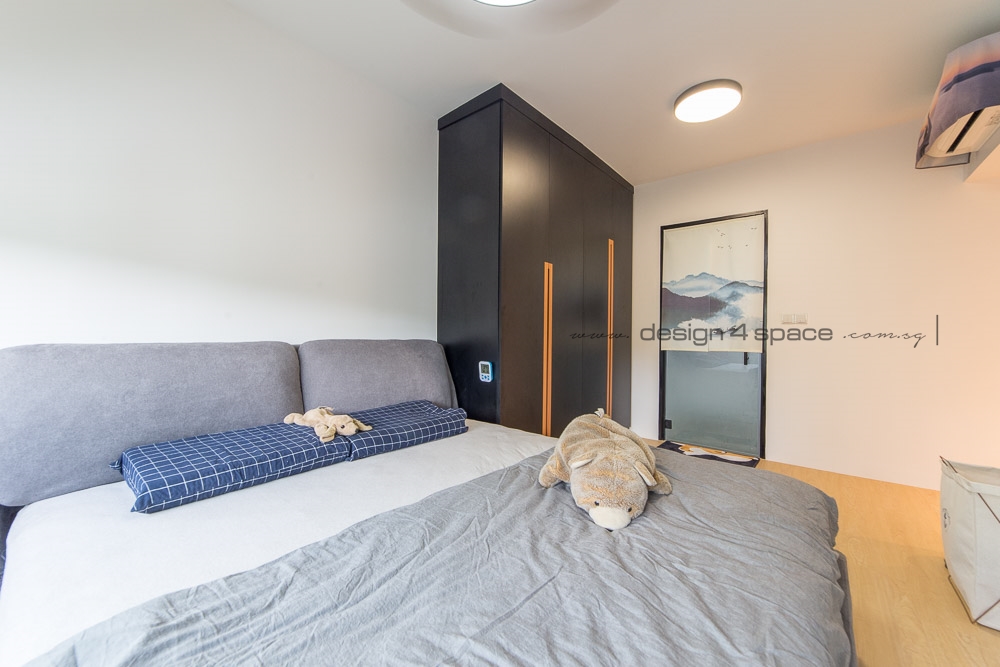 Contemporary, Modern, Scandinavian Design - Bedroom - Condominium - Design by Design 4 Space Pte Ltd