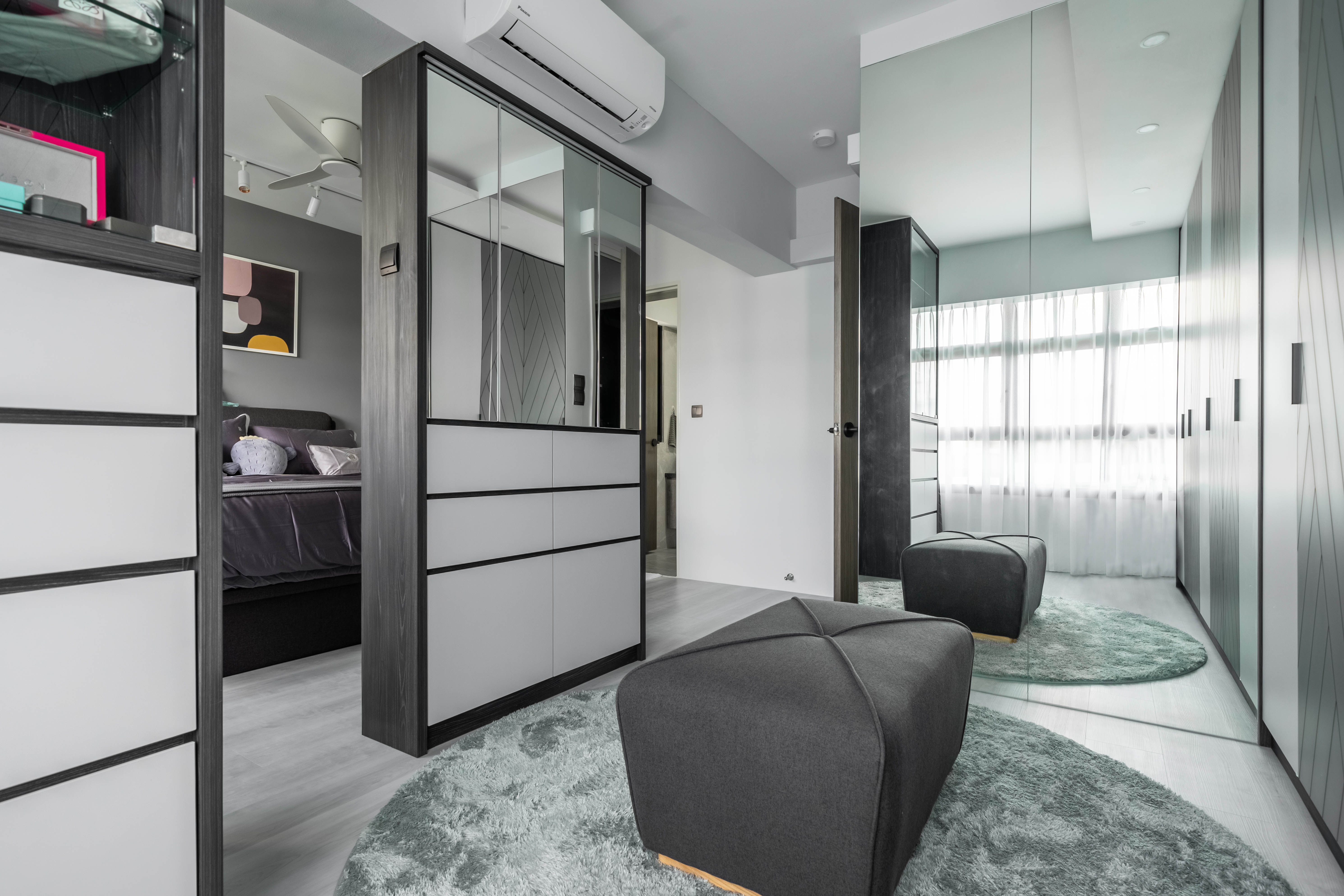 Minimalist Design - Bedroom - HDB 4 Room - Design by Design 4 Space Pte Ltd