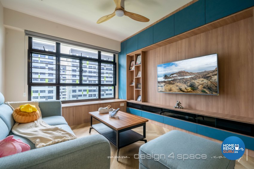 Design 4 Space Pte Ltd Hdb 4 Room 610c Tampines 6136 ...
