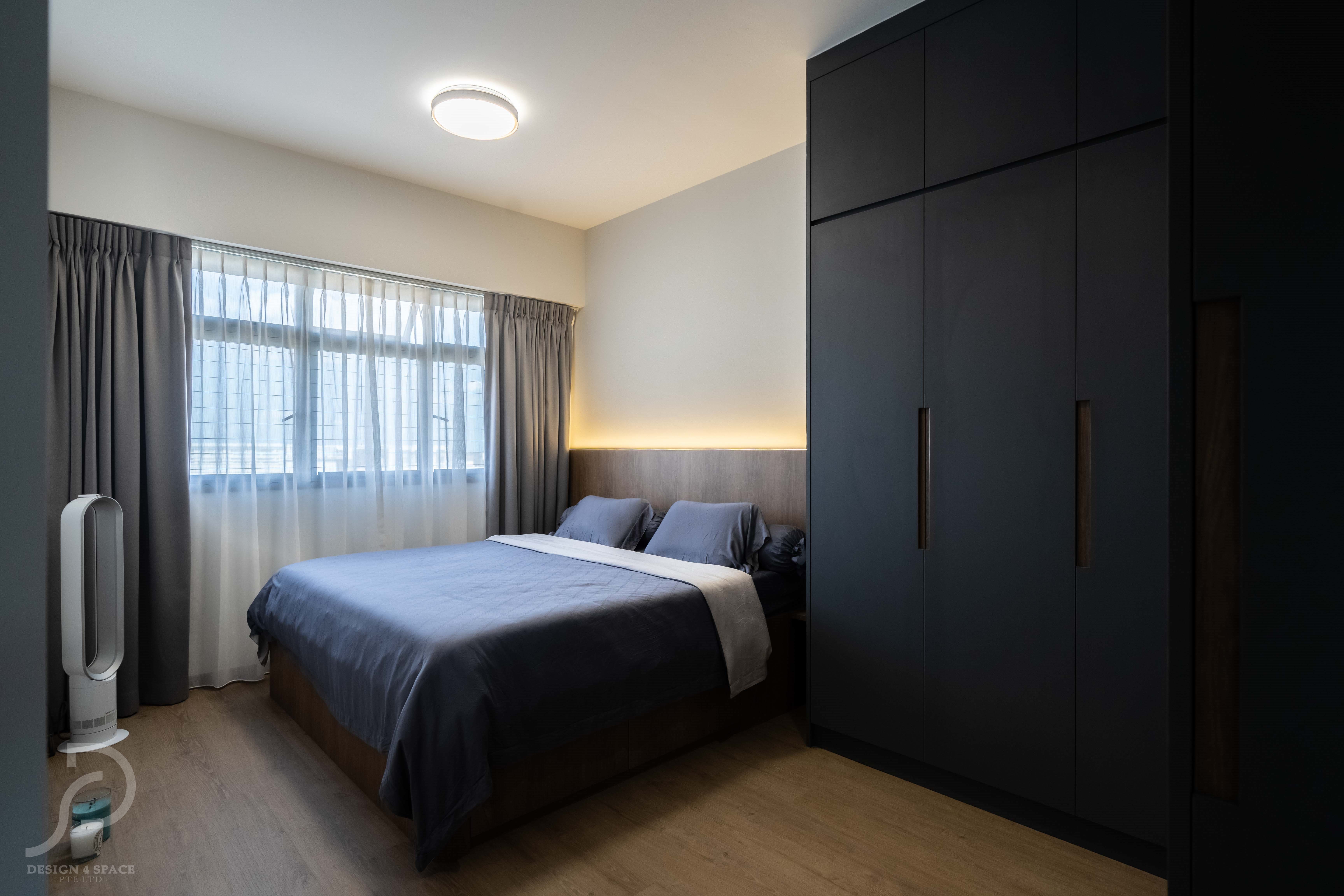 Modern Design - Bedroom - HDB 4 Room - Design by Design 4 Space Pte Ltd