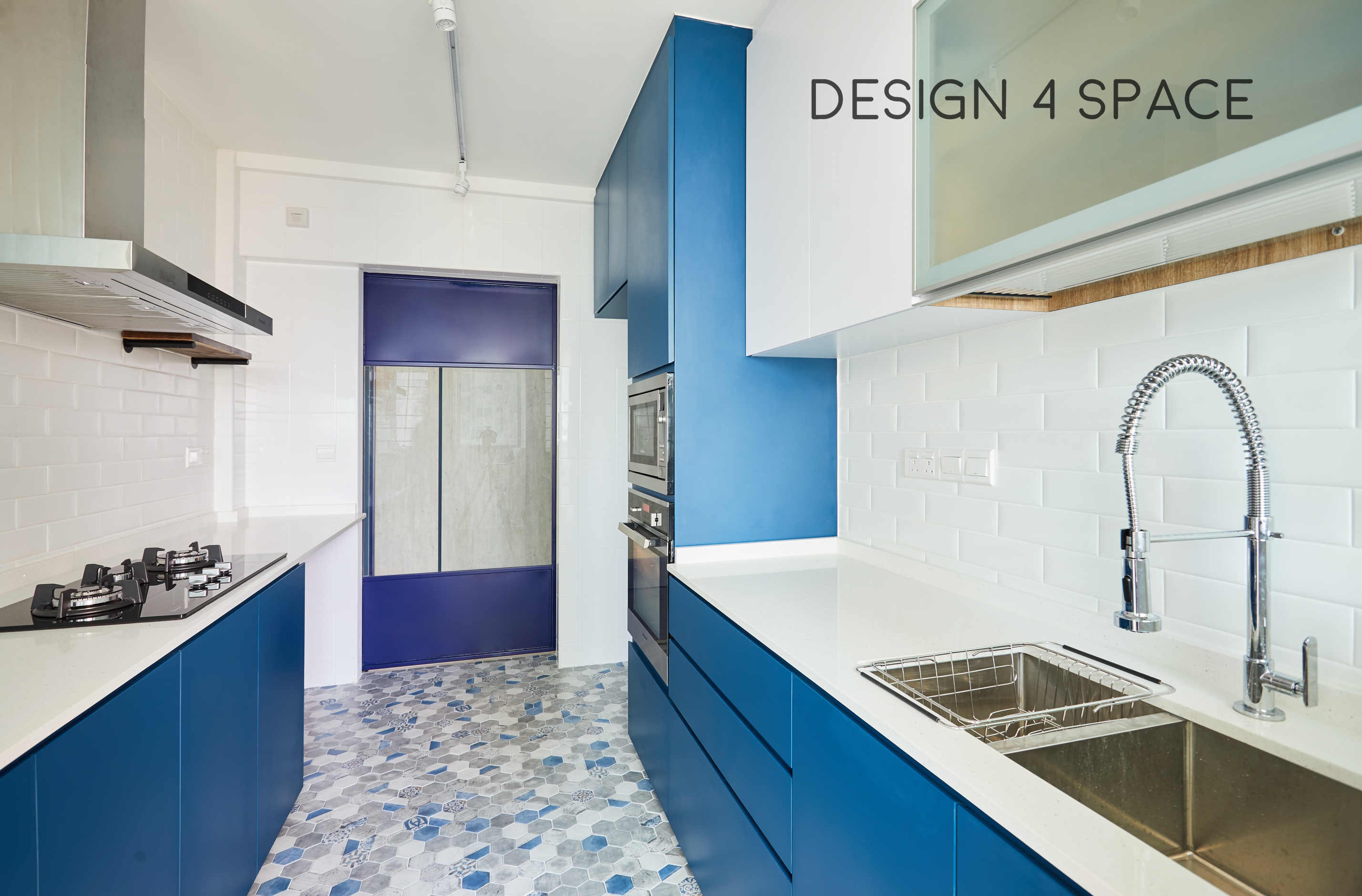 Contemporary, Minimalist, Modern Design - Kitchen - HDB 4 Room - Design by Design 4 Space Pte Ltd