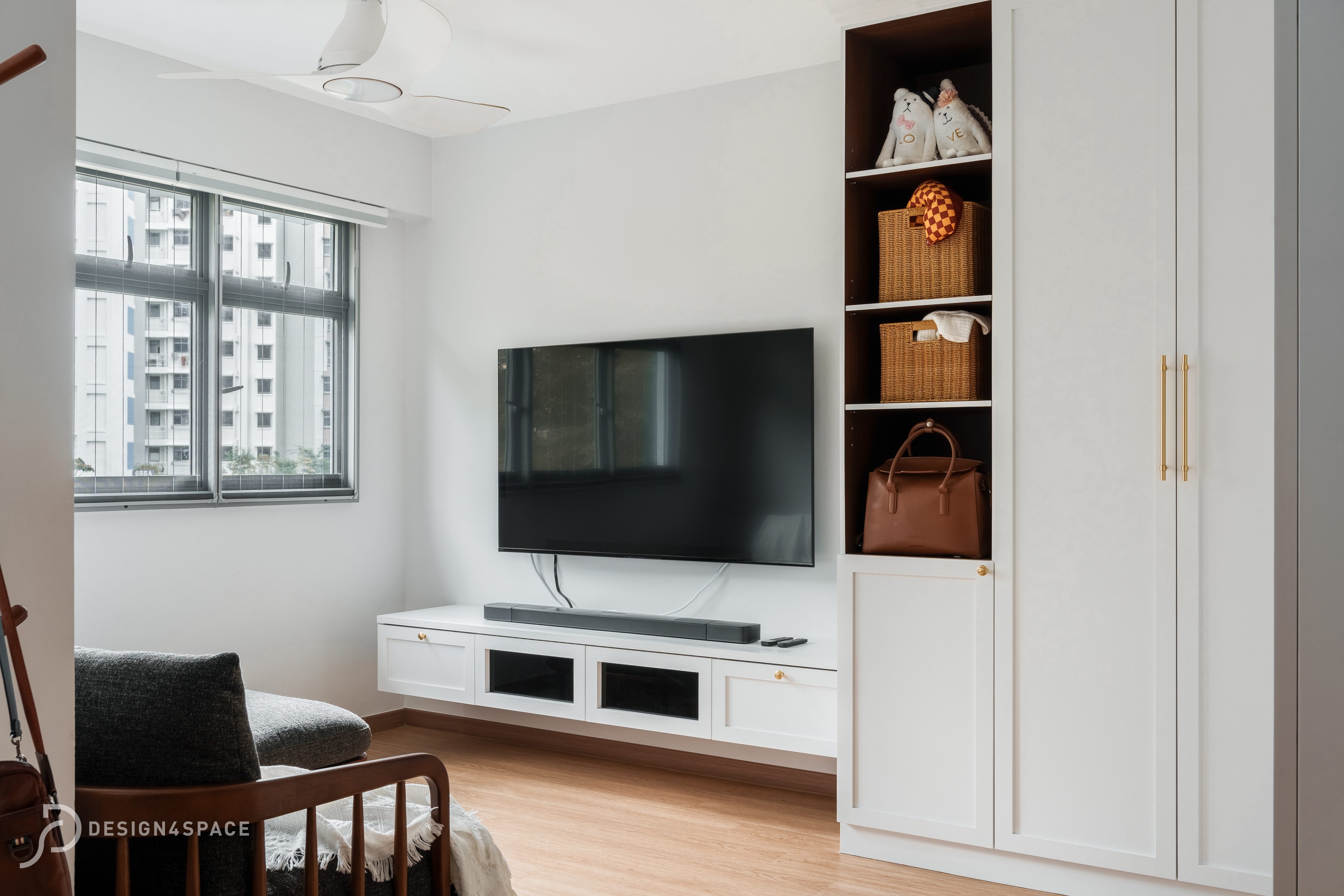 Contemporary, Modern Design - Living Room - HDB 4 Room - Design by Design 4 Space Pte Ltd