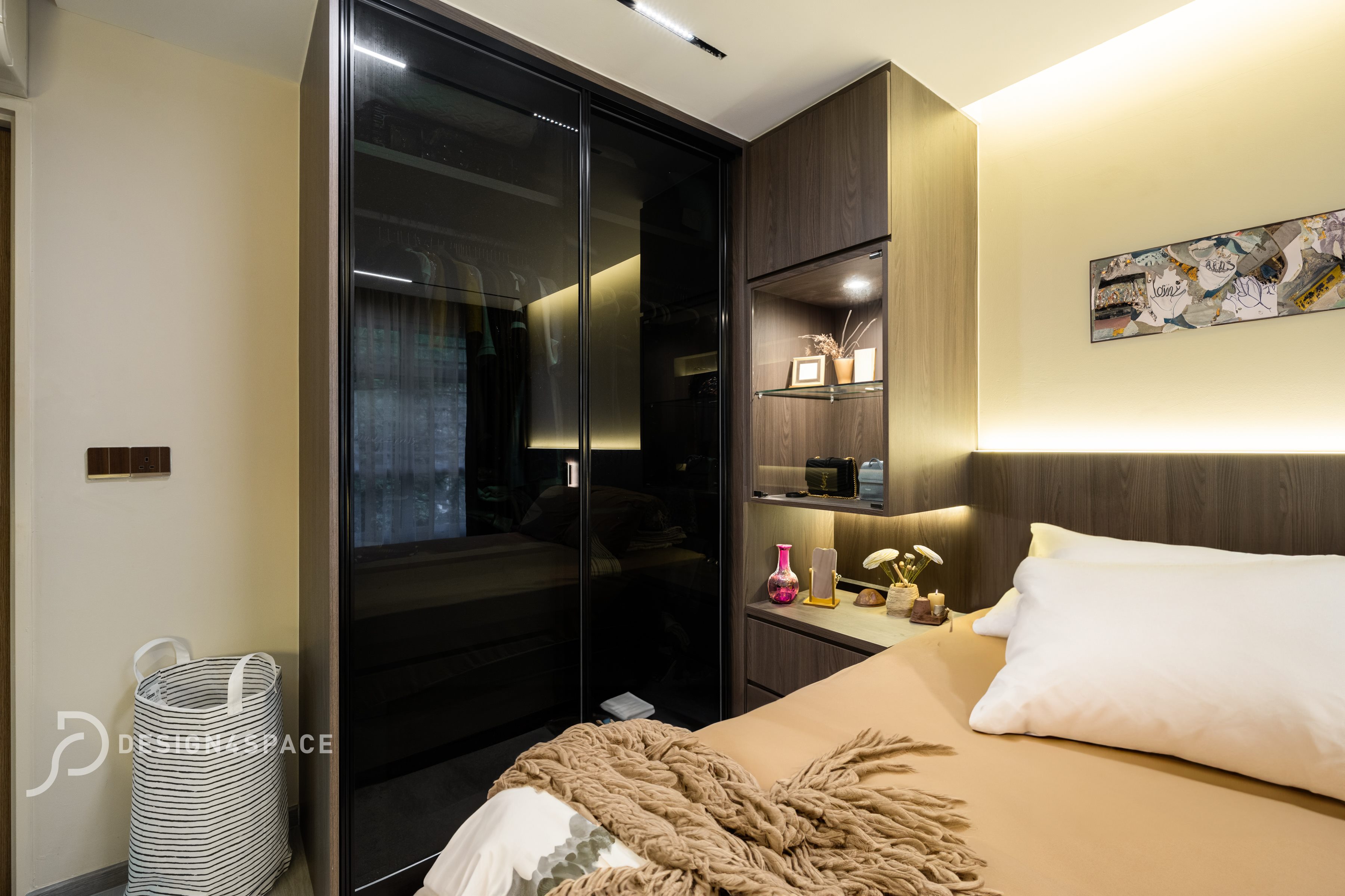 Modern Design - Bedroom - HDB 4 Room - Design by Design 4 Space Pte Ltd