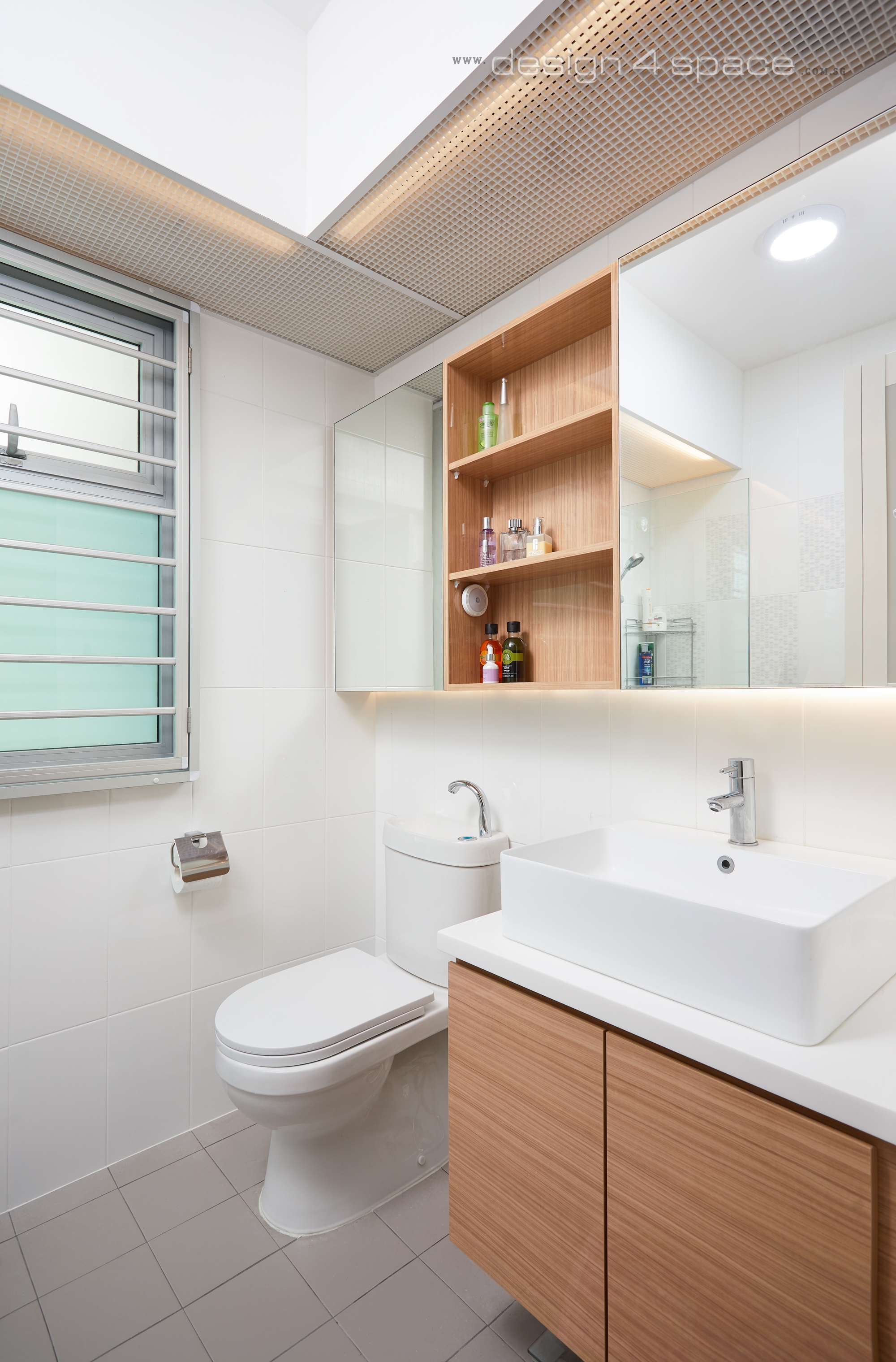 Contemporary, Modern Design - Bathroom - HDB 4 Room - Design by Design 4 Space Pte Ltd