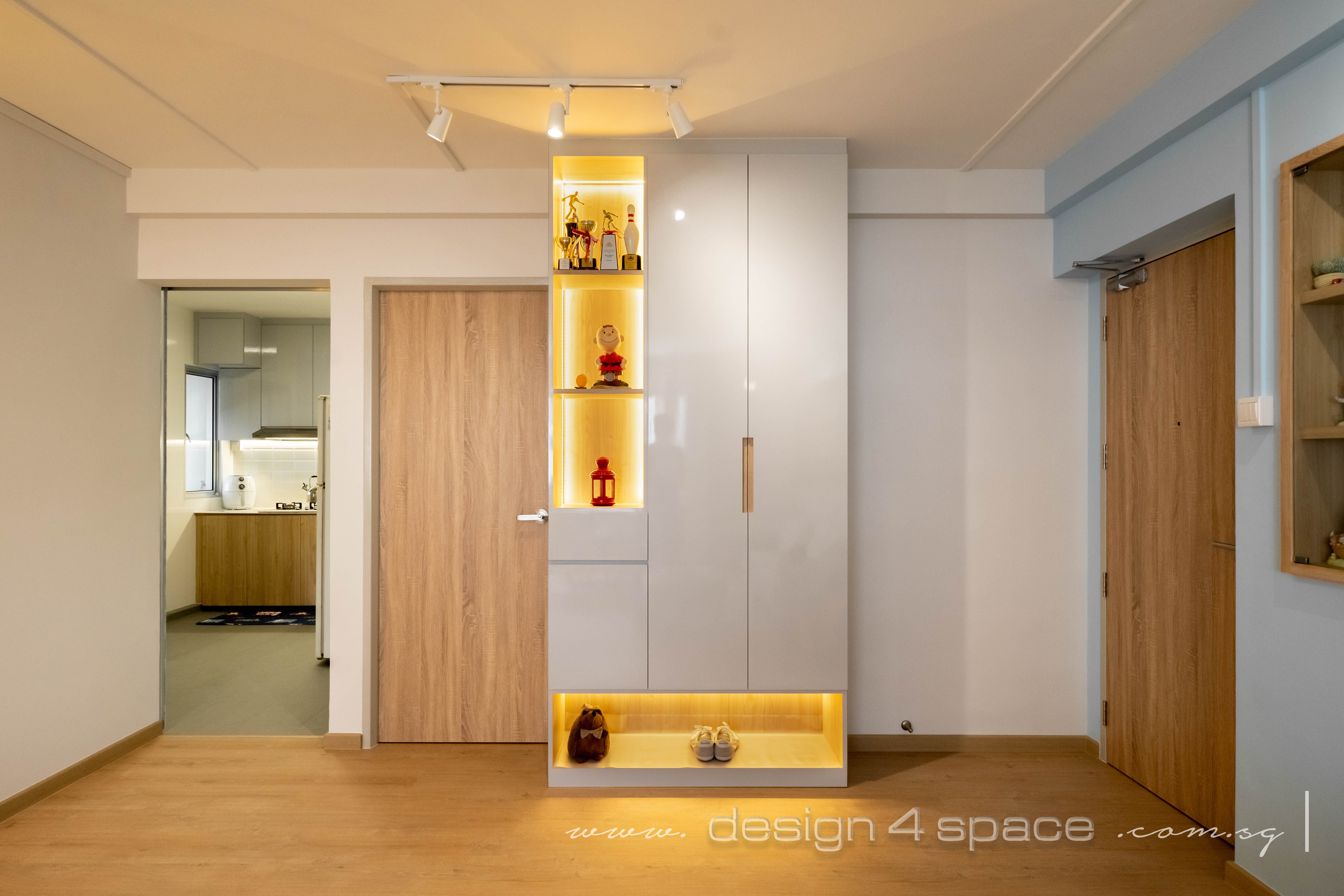 Minimalist Design - Living Room - HDB 4 Room - Design by Design 4 Space Pte Ltd