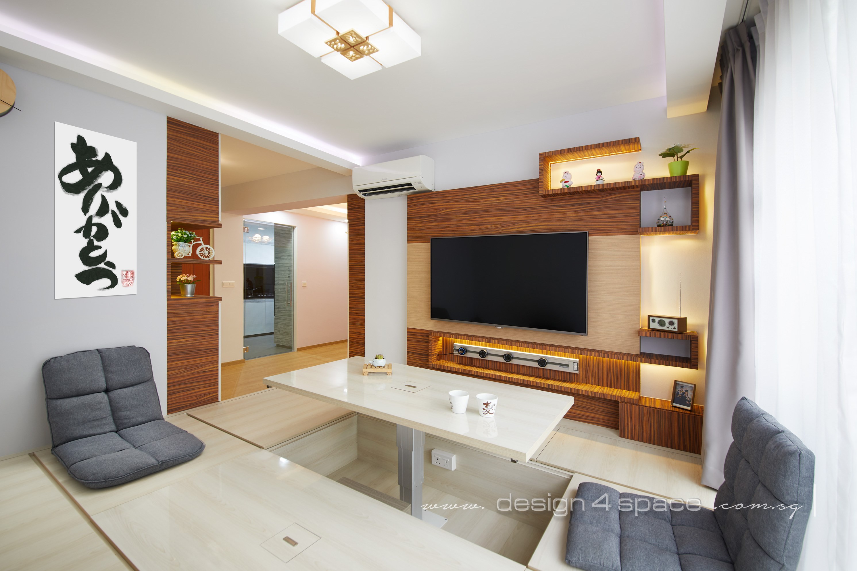 Others Design - Living Room - HDB 4 Room - Design by Design 4 Space Pte Ltd