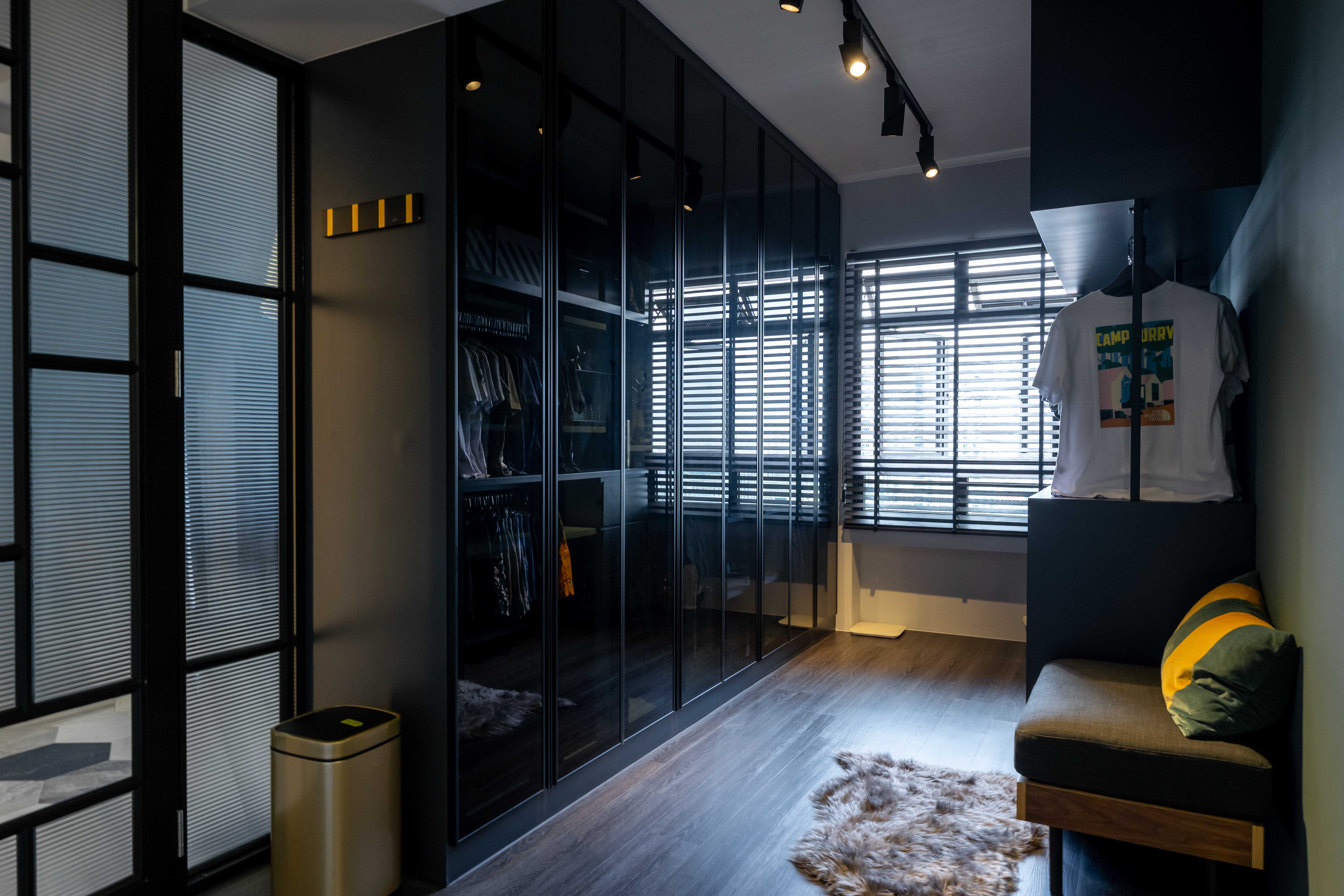Industrial Design - Bedroom - HDB 4 Room - Design by Design 4 Space Pte Ltd