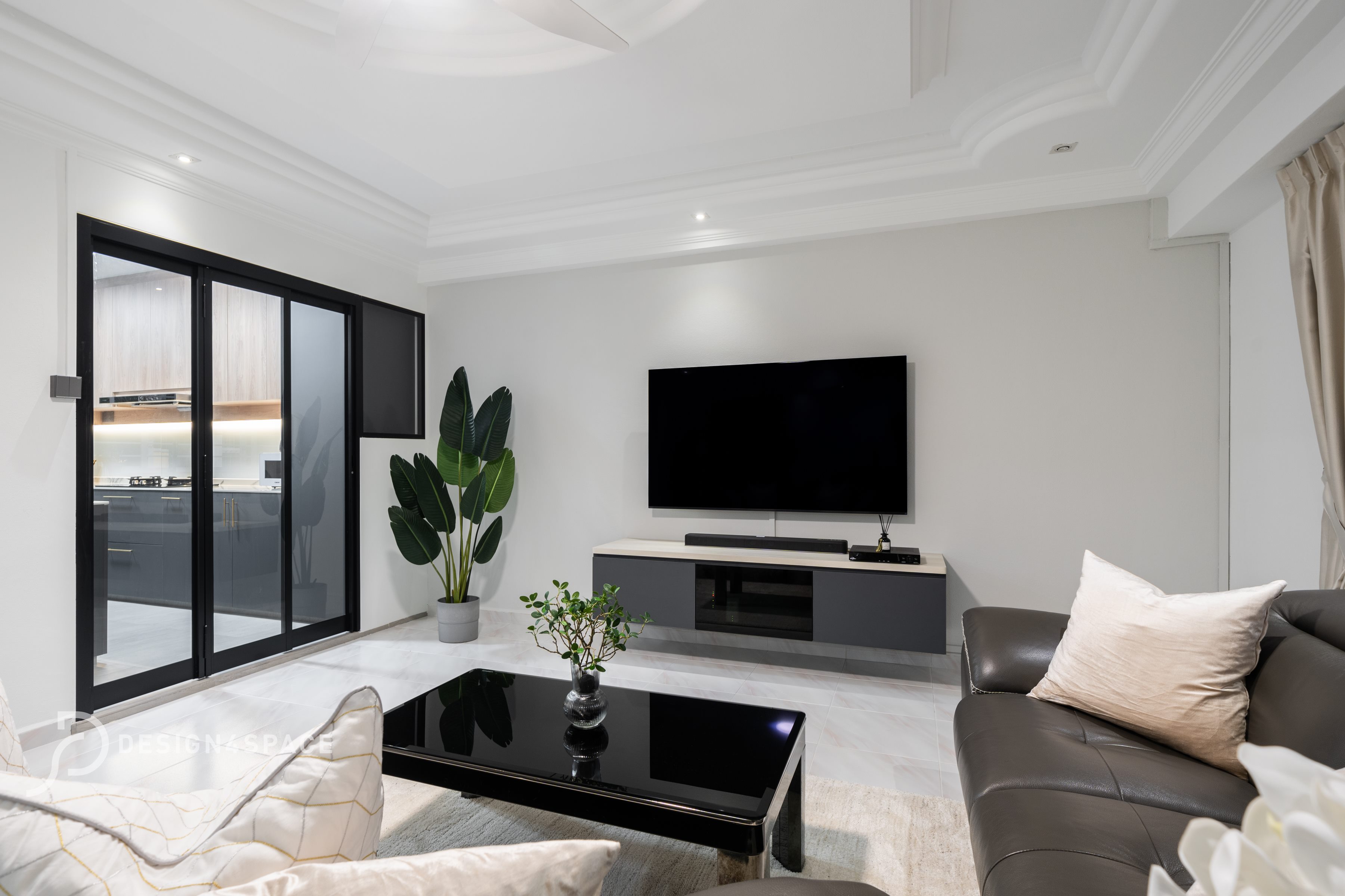 Contemporary, Modern Design - Living Room - HDB 4 Room - Design by Design 4 Space Pte Ltd