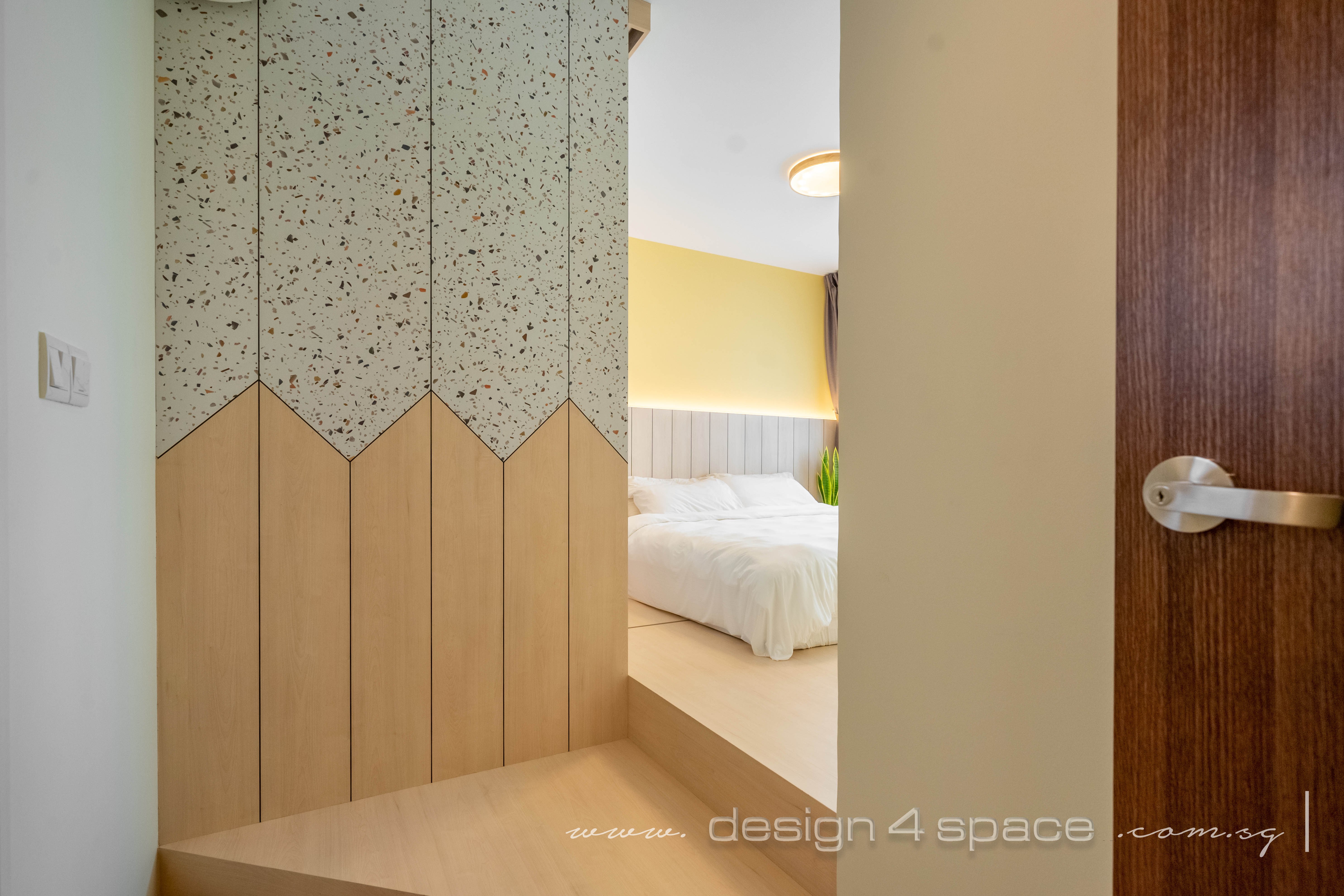 Scandinavian Design - Bedroom - HDB 4 Room - Design by Design 4 Space Pte Ltd