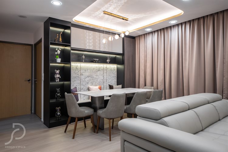 Contemporary, Modern, Others Design - Dining Room - HDB 4 Room - Design by Design 4 Space Pte Ltd