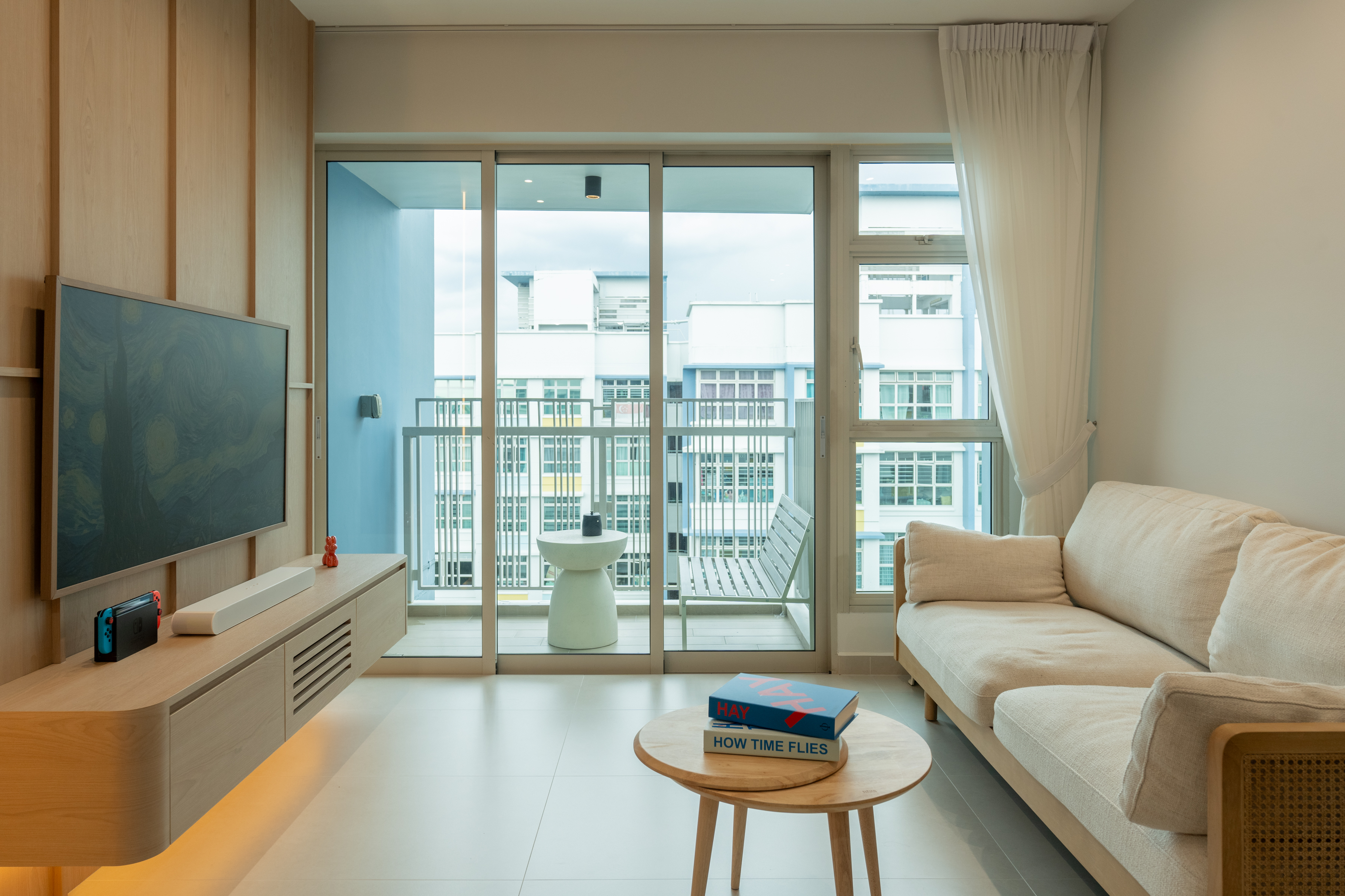 Contemporary, Minimalist Design - Living Room - HDB 4 Room - Design by Design 4 Space Pte Ltd