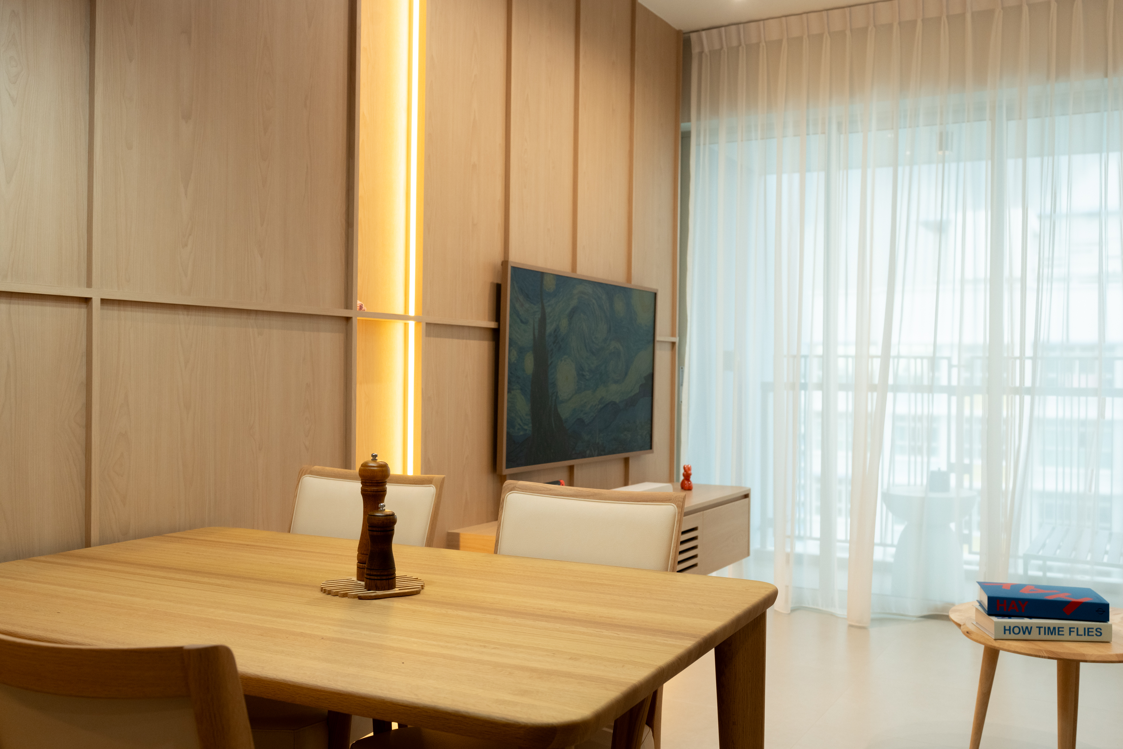 Contemporary, Minimalist Design - Living Room - HDB 4 Room - Design by Design 4 Space Pte Ltd