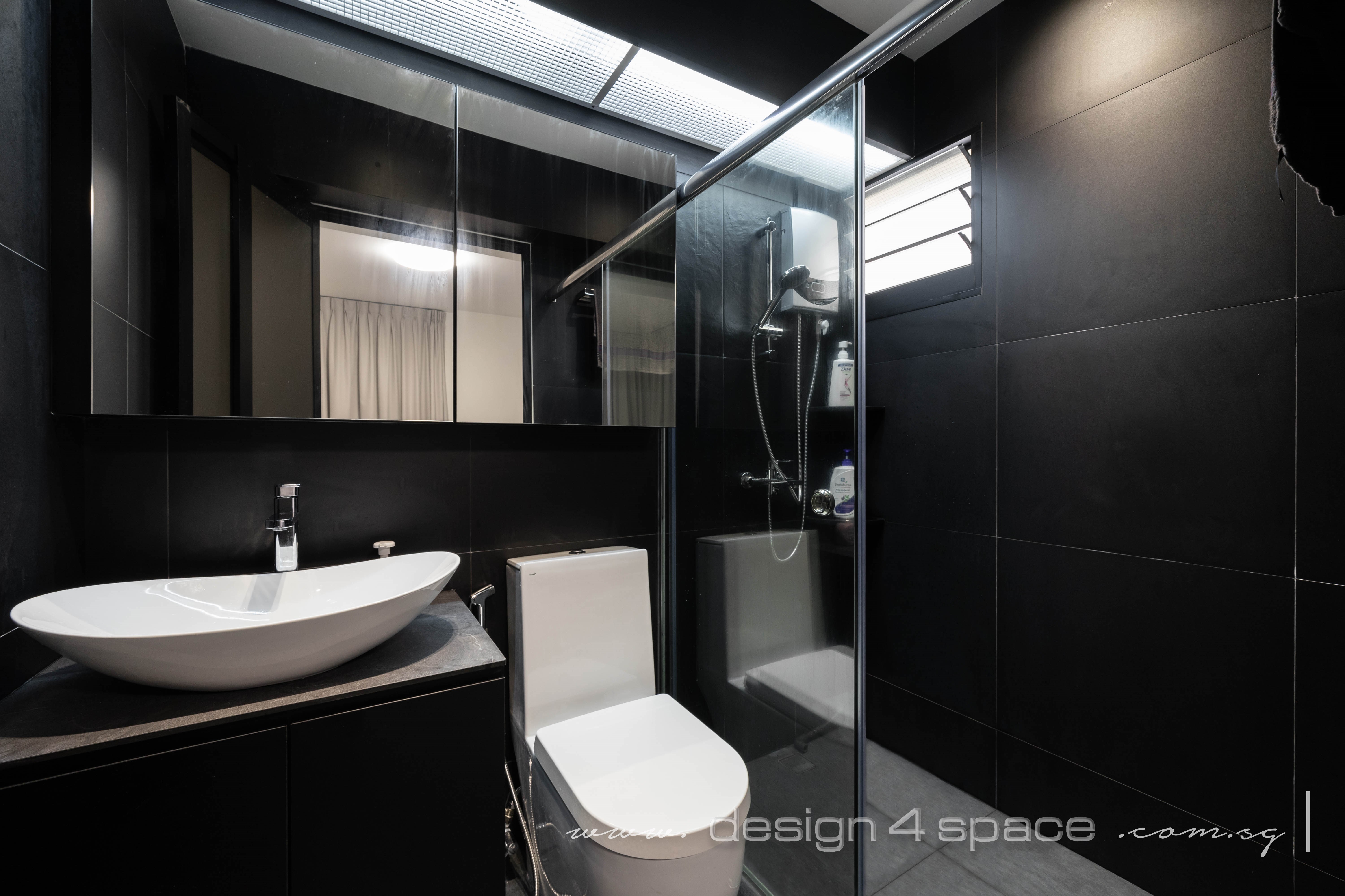 Minimalist Design - Bathroom - HDB 4 Room - Design by Design 4 Space Pte Ltd