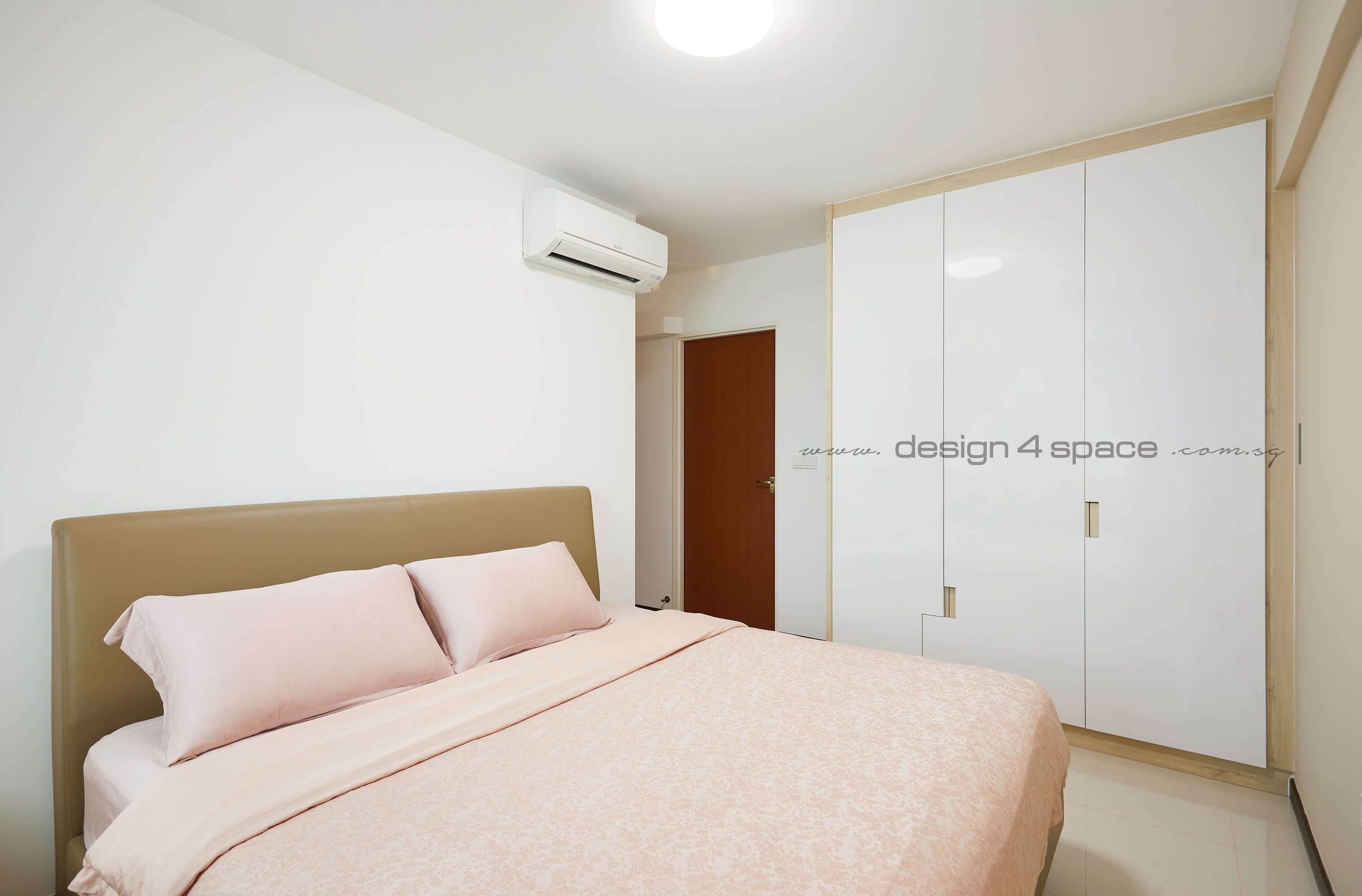 Contemporary, Modern Design - Bedroom - HDB 4 Room - Design by Design 4 Space Pte Ltd