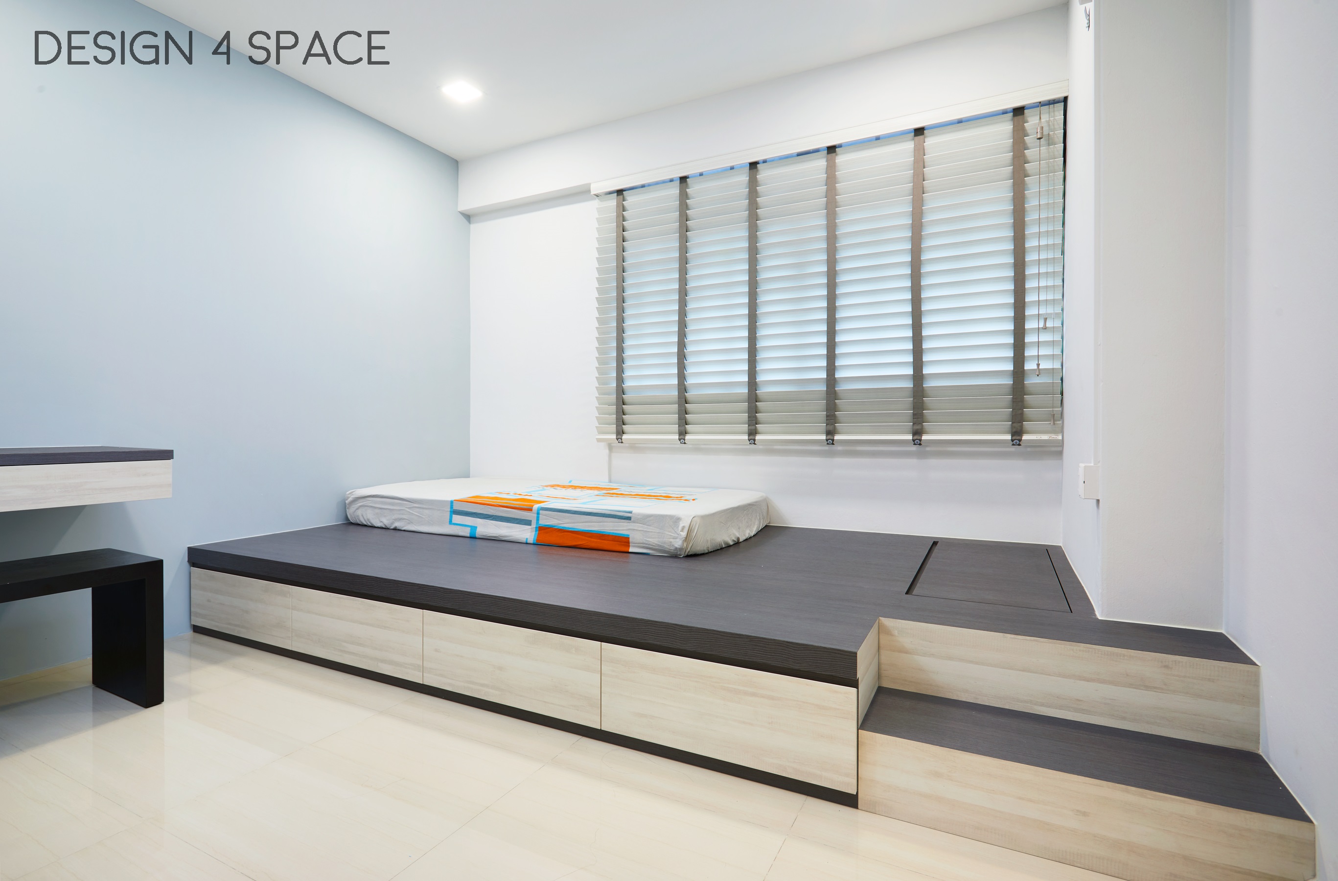 Contemporary Design - Bedroom - HDB 4 Room - Design by Design 4 Space Pte Ltd