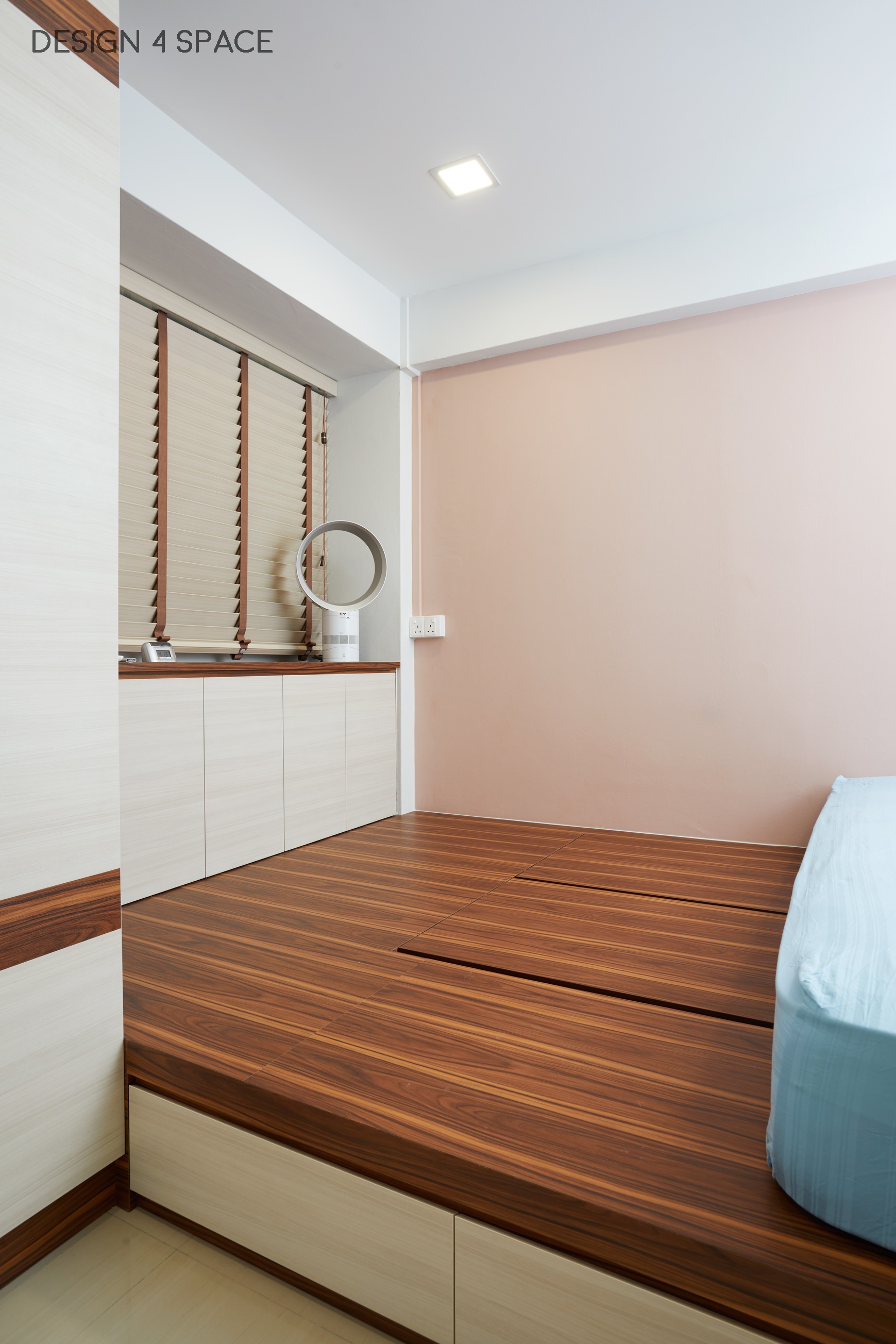 Contemporary Design - Bedroom - HDB 4 Room - Design by Design 4 Space Pte Ltd