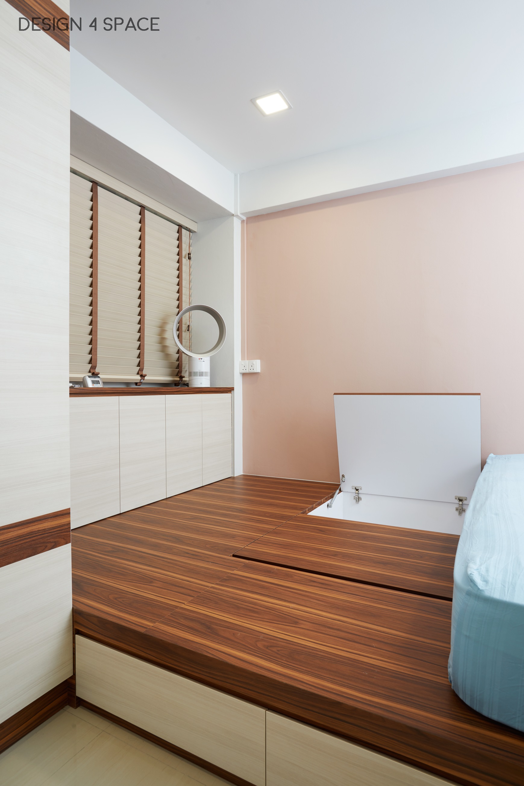 Contemporary Design - Bedroom - HDB 4 Room - Design by Design 4 Space Pte Ltd