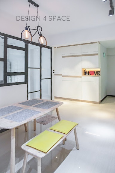 Minimalist, Modern, Scandinavian Design - Dining Room - HDB 4 Room - Design by Design 4 Space Pte Ltd