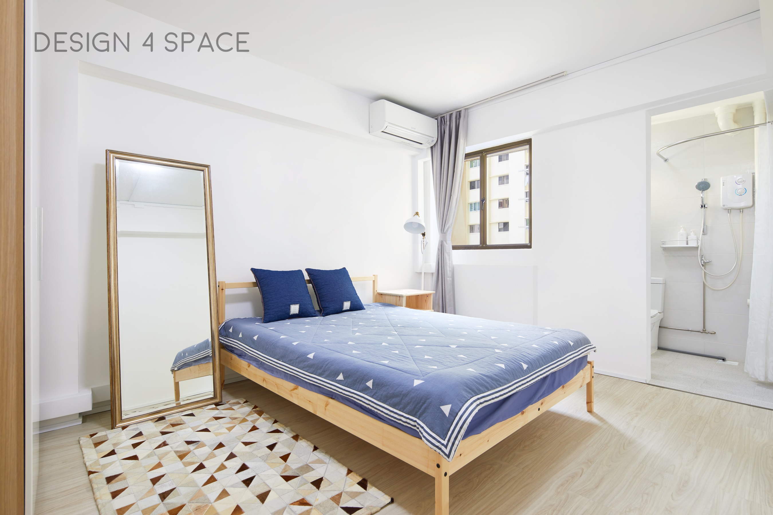 Minimalist, Modern, Scandinavian Design - Bedroom - HDB 4 Room - Design by Design 4 Space Pte Ltd