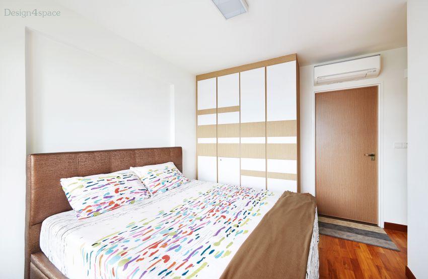 Contemporary, Modern Design - Bedroom - HDB 4 Room - Design by Design 4 Space Pte Ltd