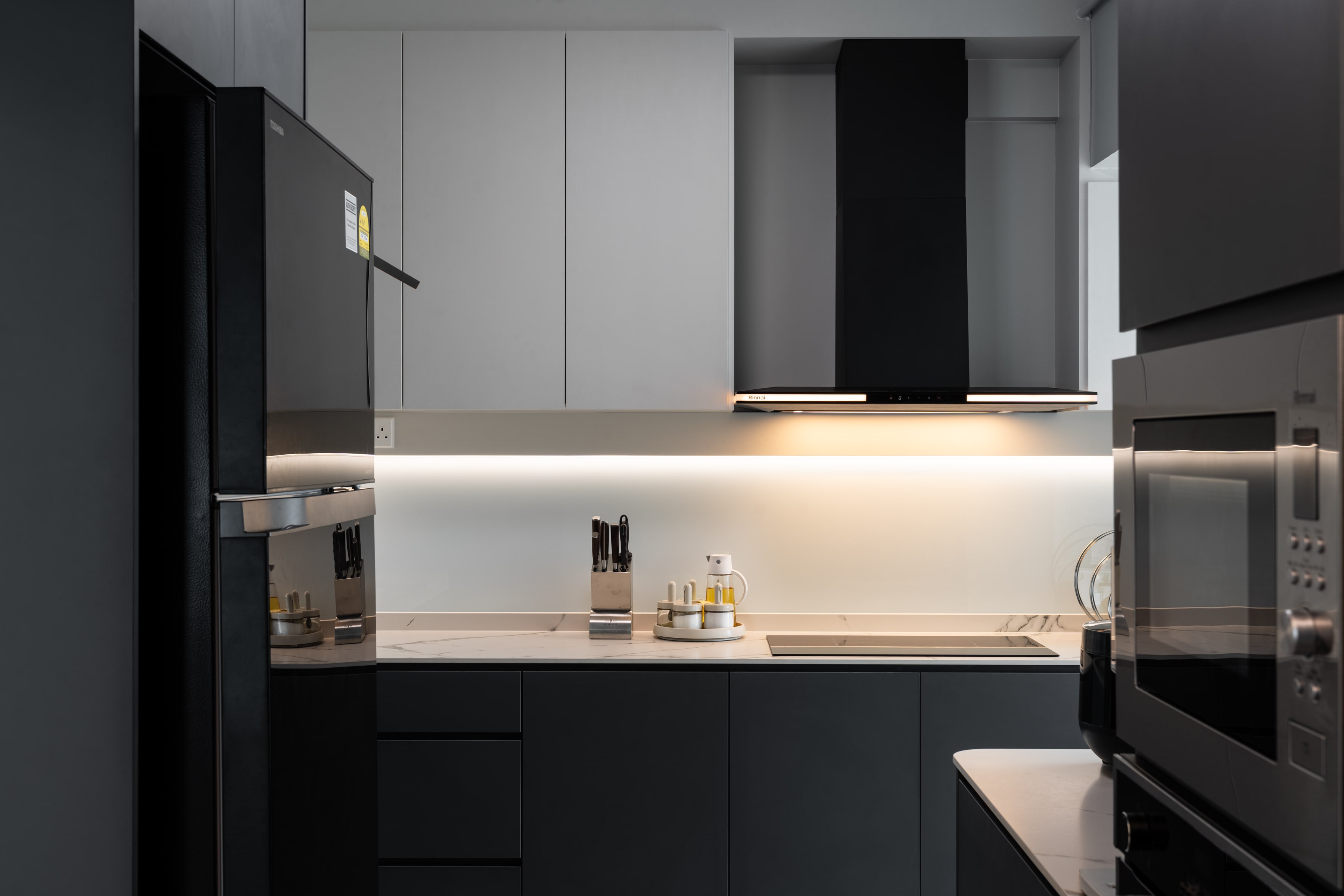 Minimalist Design - Kitchen - HDB 4 Room - Design by Design 4 Space Pte Ltd