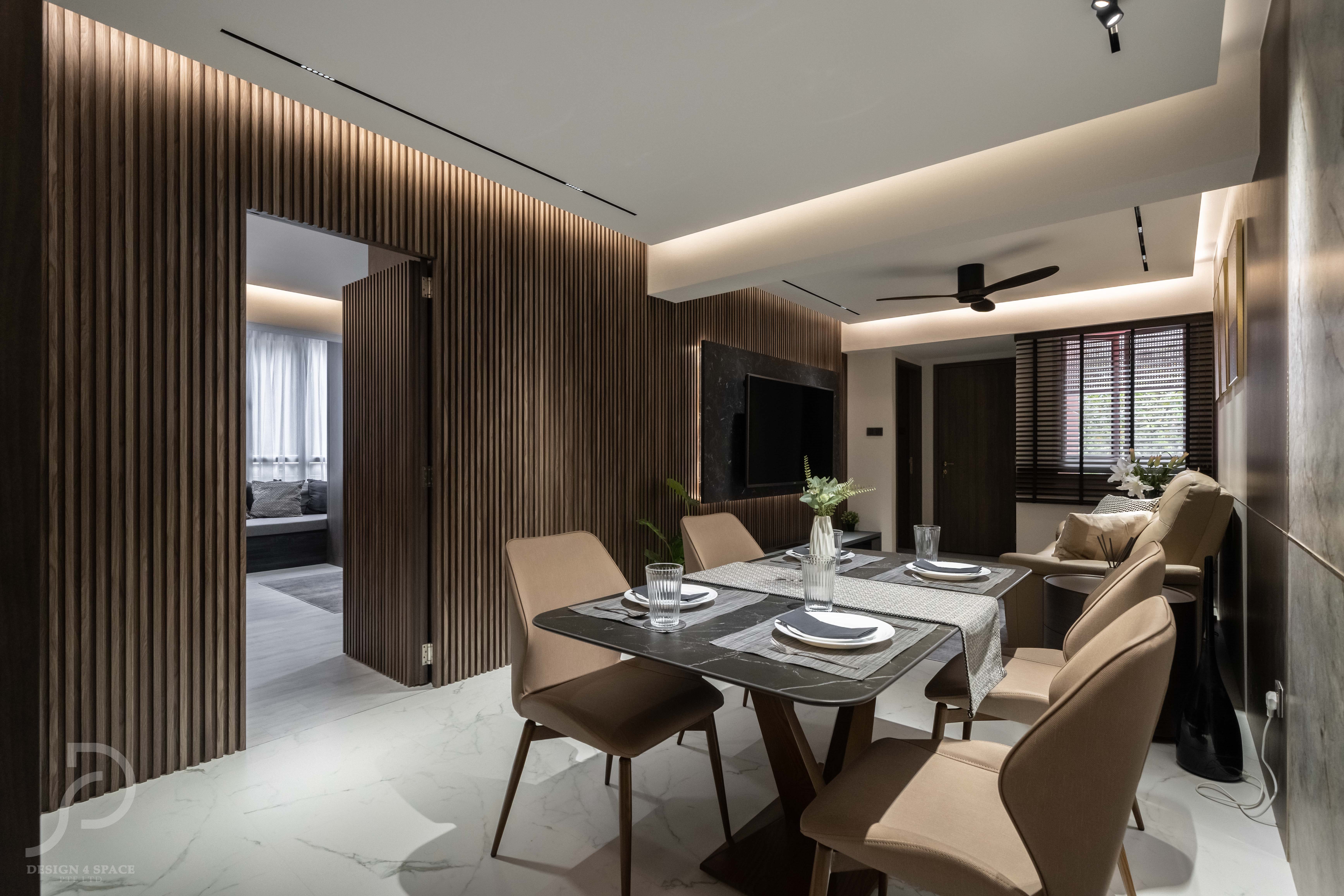 Contemporary, Modern Design - Living Room - Condominium - Design by Design 4 Space Pte Ltd