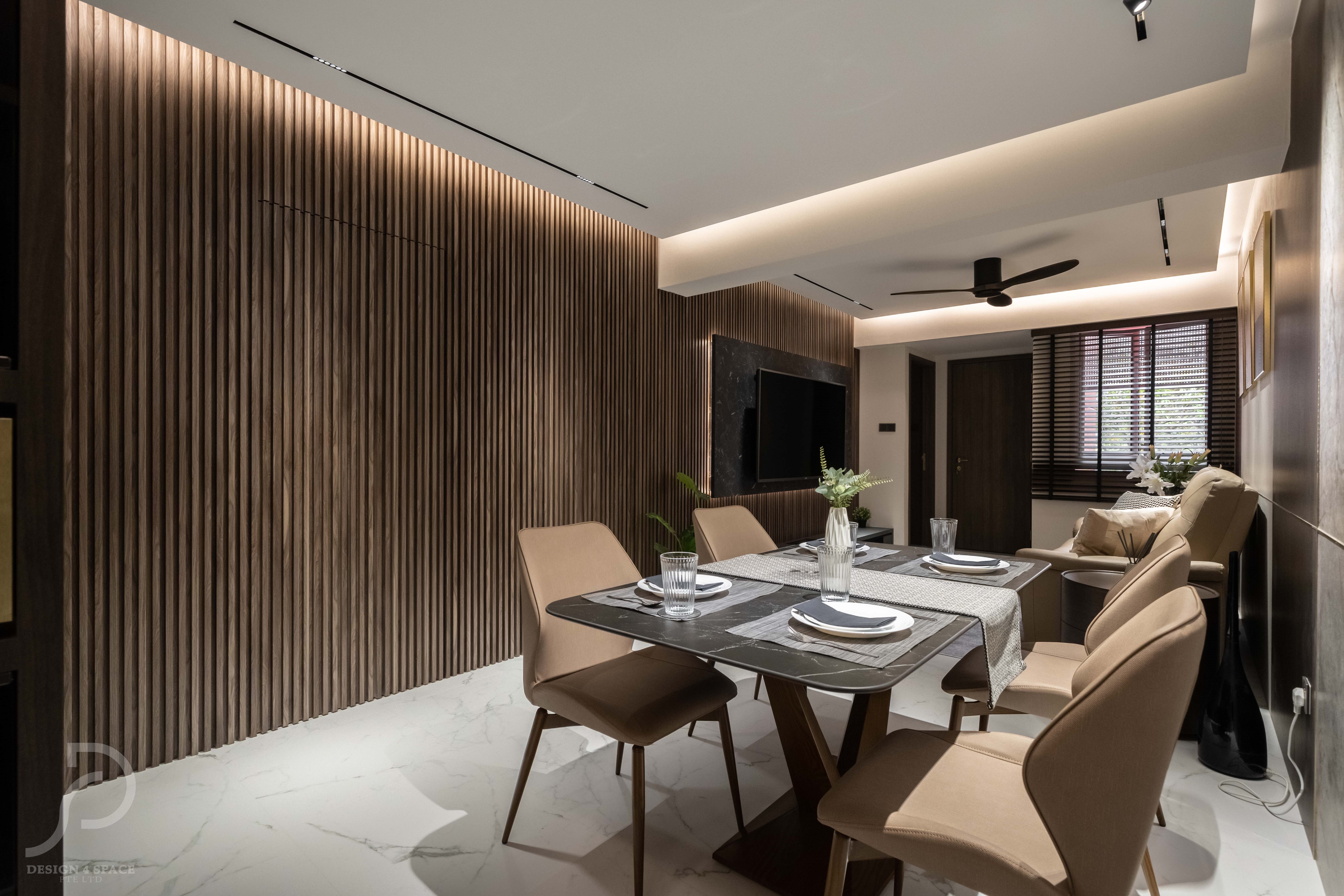 Contemporary, Modern Design - Living Room - Condominium - Design by Design 4 Space Pte Ltd