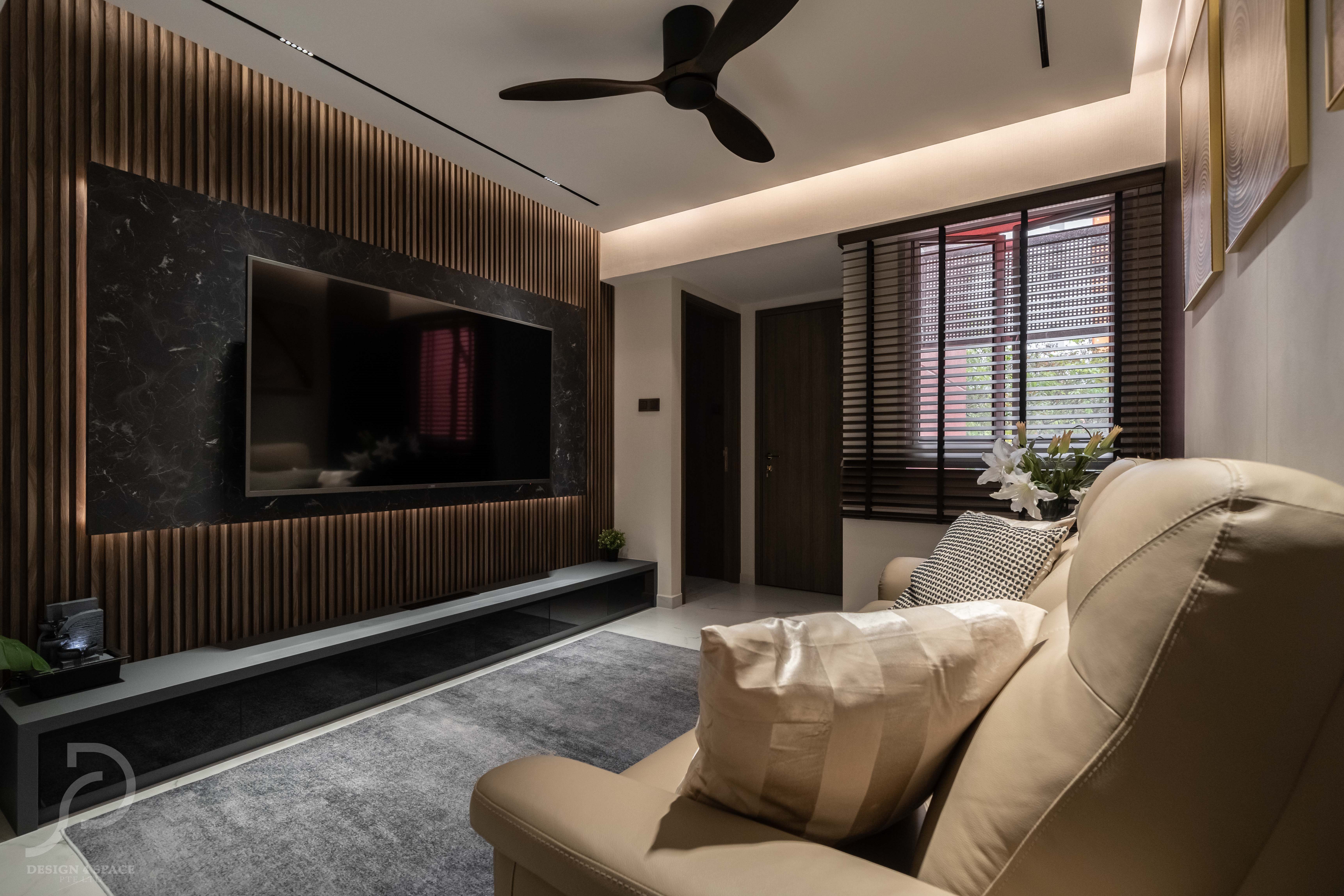 Contemporary, Modern Design - Living Room - Condominium - Design by Design 4 Space Pte Ltd