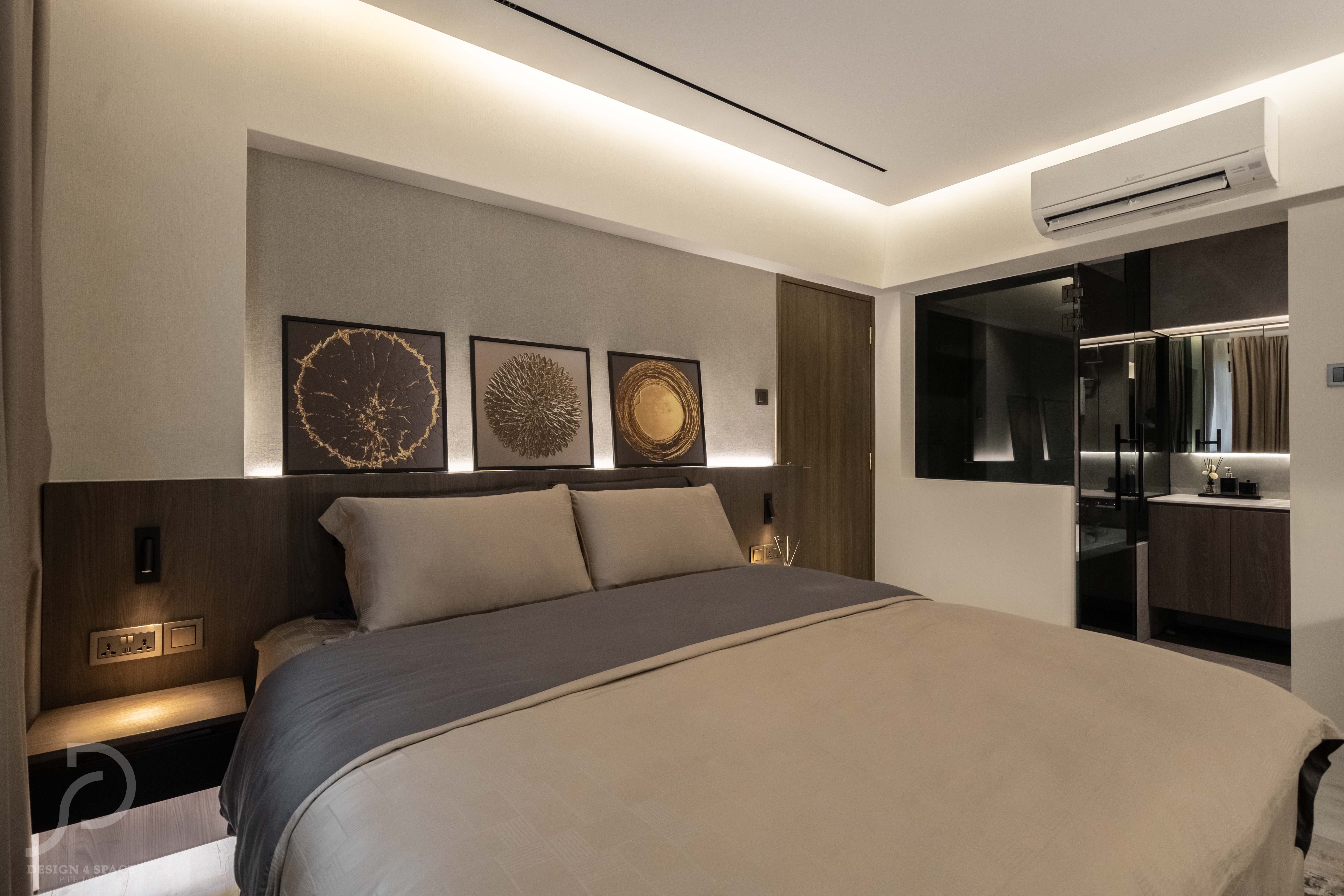 Contemporary, Modern Design - Bedroom - Condominium - Design by Design 4 Space Pte Ltd