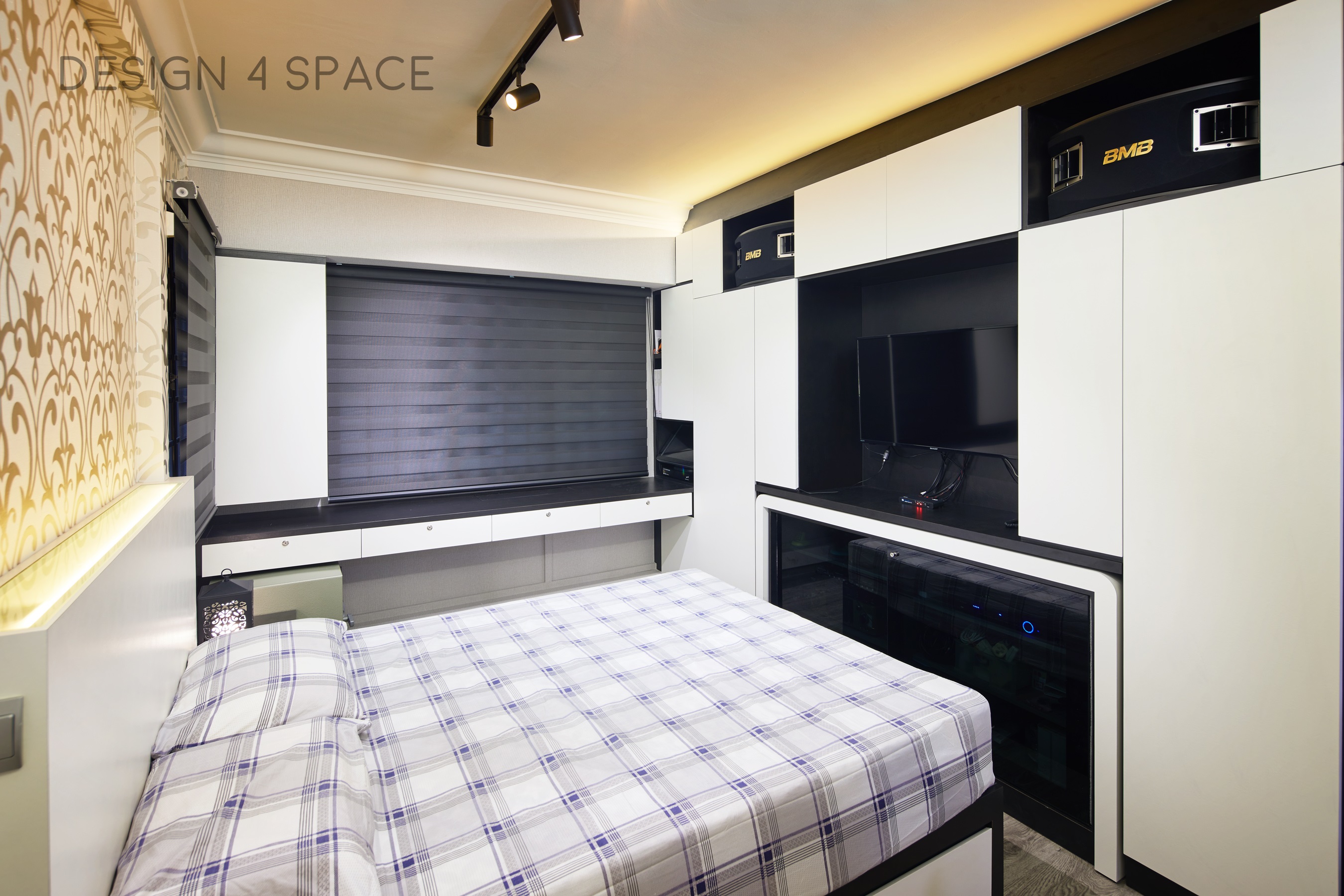 Contemporary, Eclectic, Modern Design - Bedroom - HDB 4 Room - Design by Design 4 Space Pte Ltd