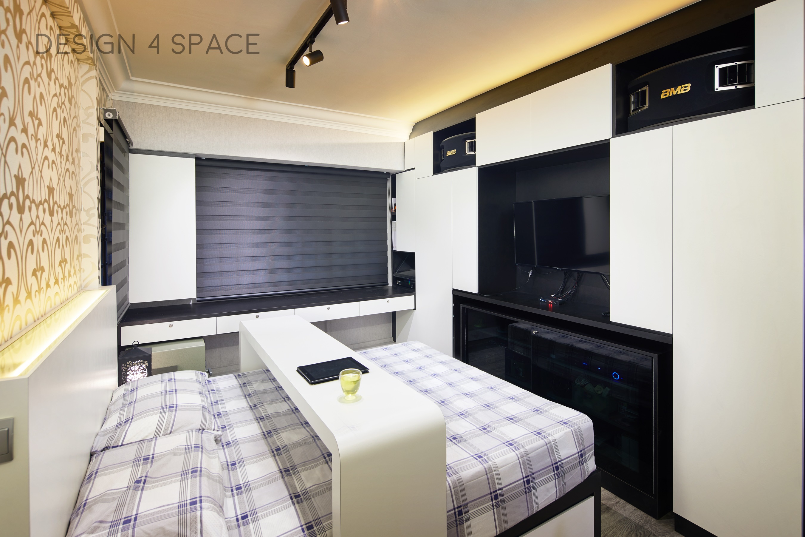 Contemporary, Eclectic, Modern Design - Bedroom - HDB 4 Room - Design by Design 4 Space Pte Ltd