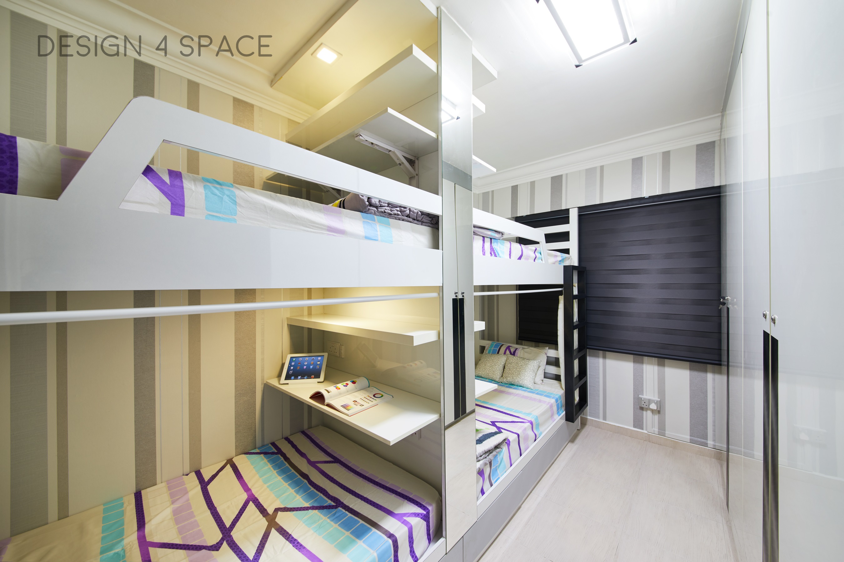 Contemporary, Eclectic, Modern Design - Bedroom - HDB 4 Room - Design by Design 4 Space Pte Ltd