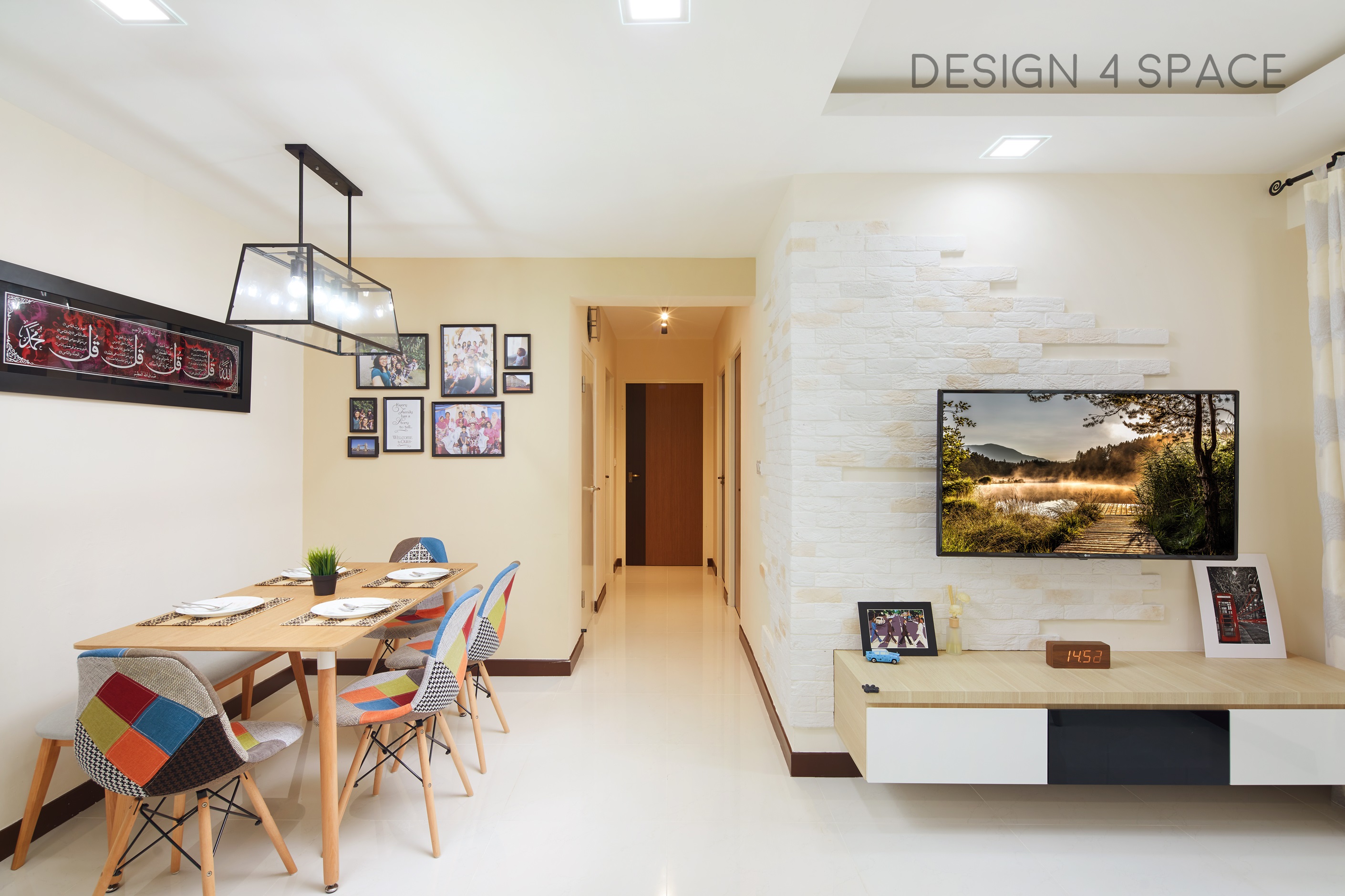 Contemporary, Minimalist, Scandinavian Design - Living Room - HDB 4 Room - Design by Design 4 Space Pte Ltd