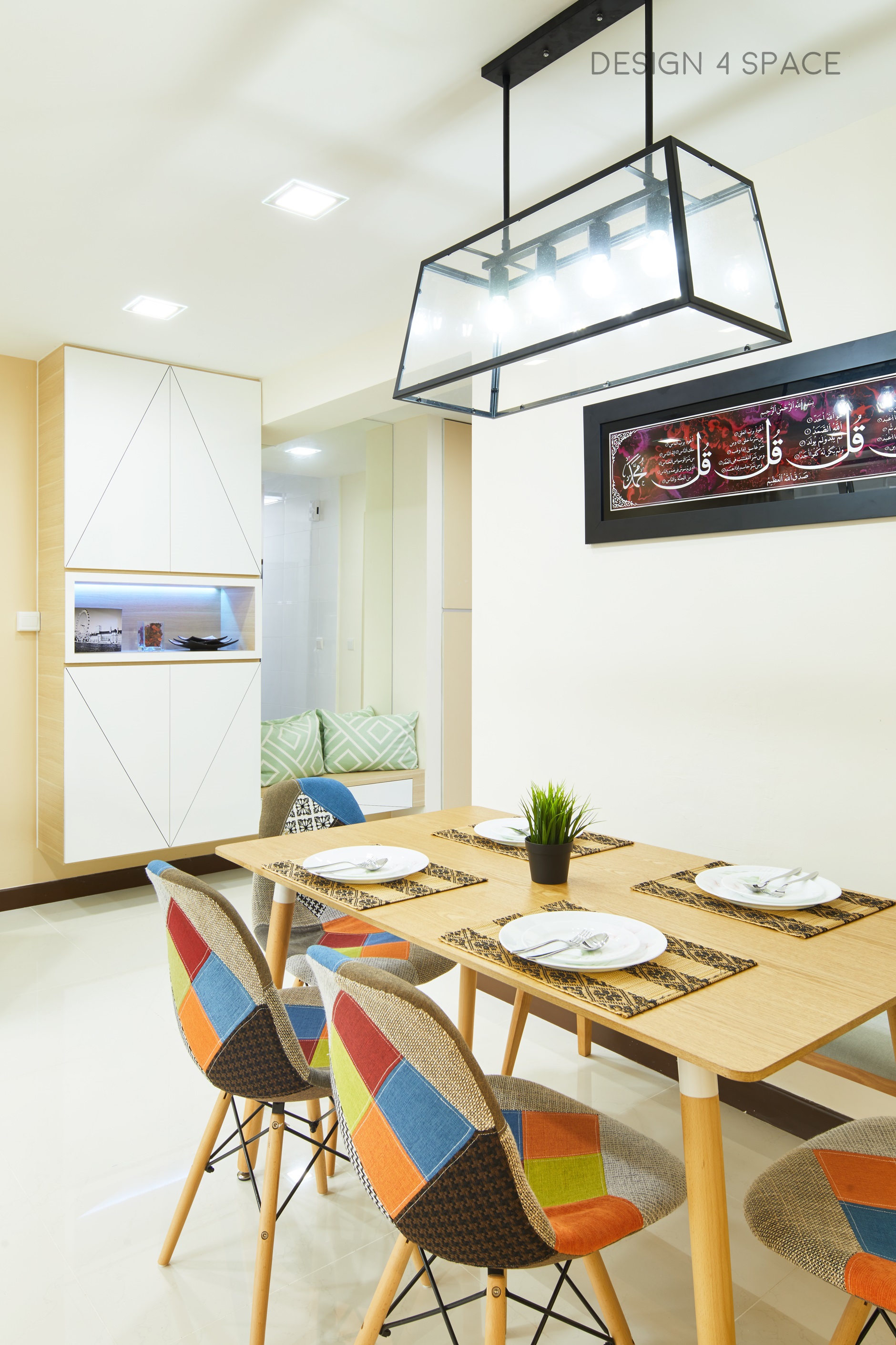 Contemporary, Minimalist, Scandinavian Design - Dining Room - HDB 4 Room - Design by Design 4 Space Pte Ltd
