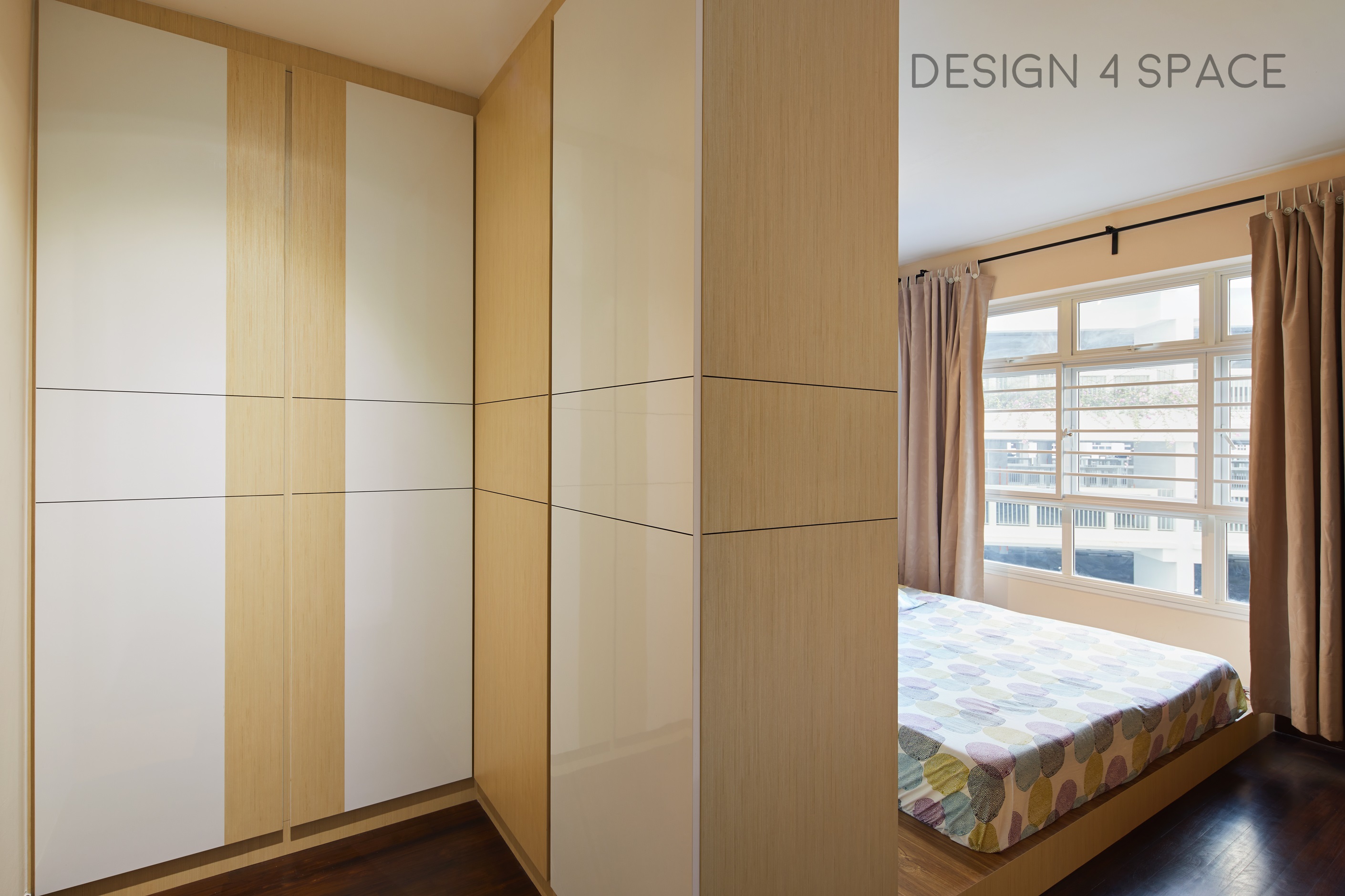 Contemporary, Minimalist, Scandinavian Design - Bedroom - HDB 4 Room - Design by Design 4 Space Pte Ltd