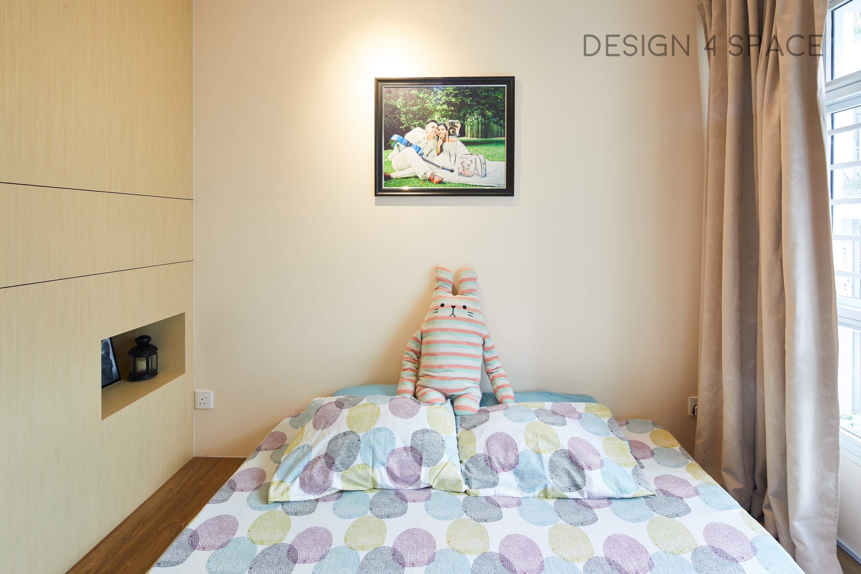 Contemporary, Minimalist, Scandinavian Design - Bedroom - HDB 4 Room - Design by Design 4 Space Pte Ltd