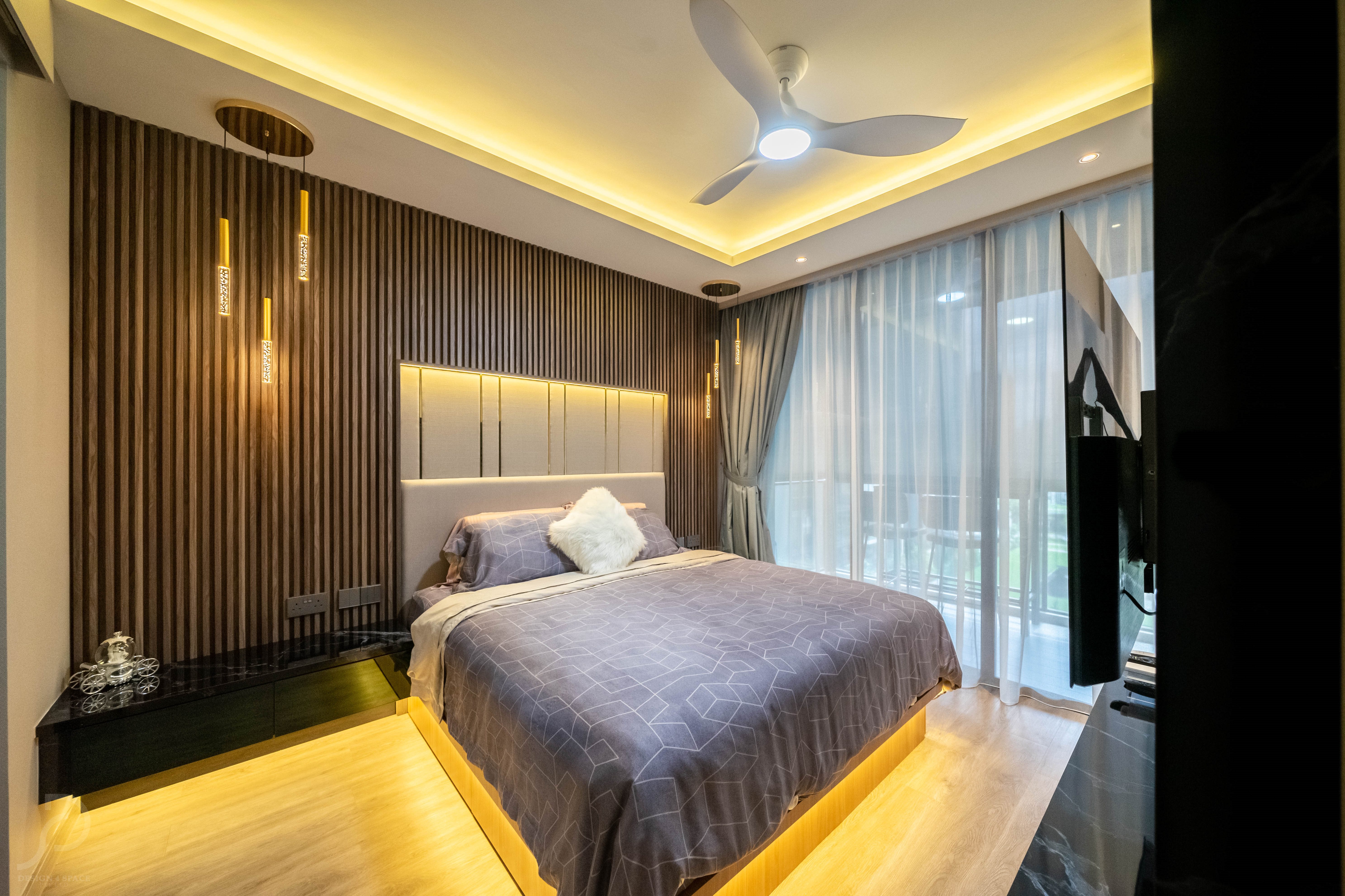 Contemporary, Modern Design - Bedroom - Condominium - Design by Design 4 Space Pte Ltd