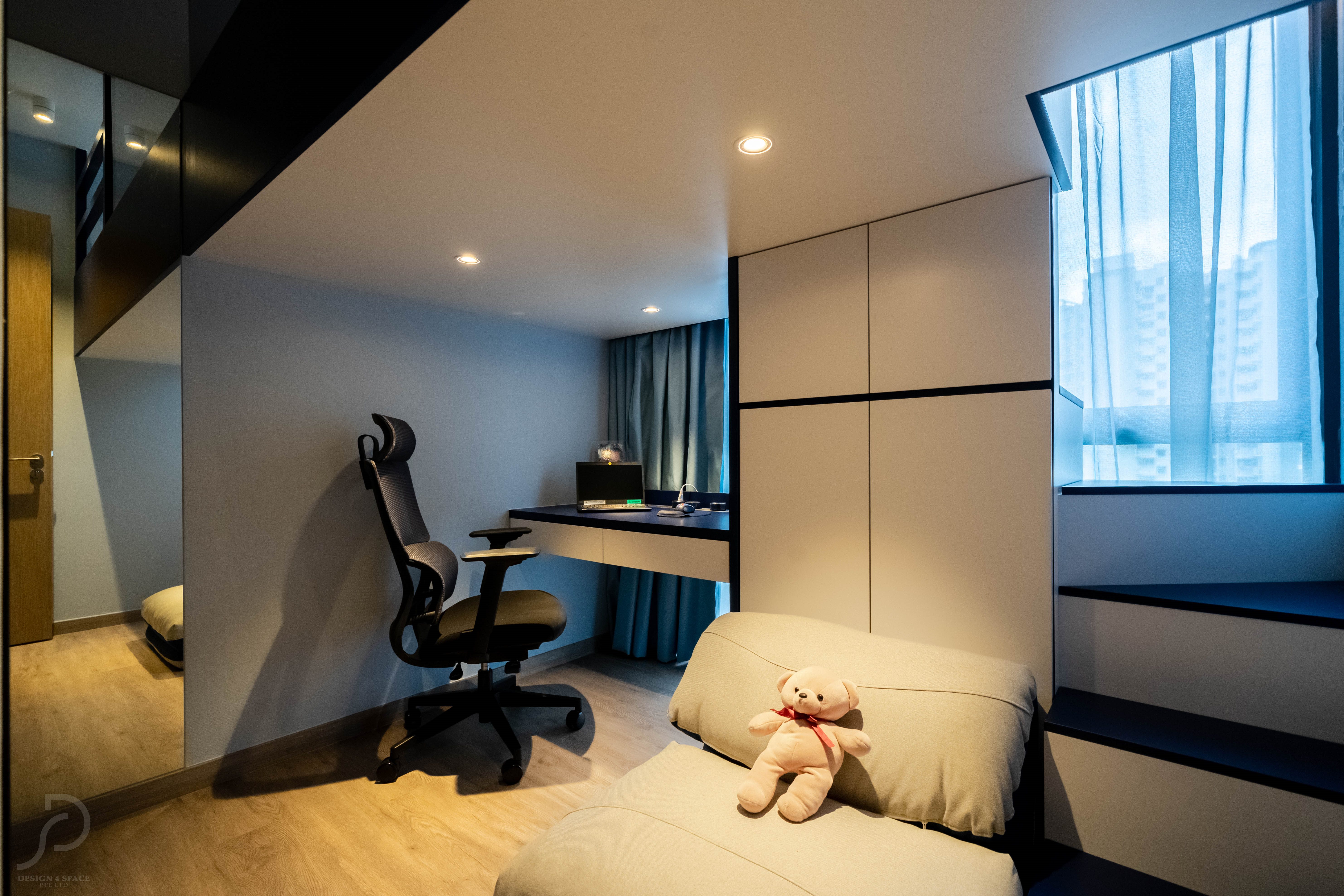 Contemporary, Modern Design - Bedroom - Condominium - Design by Design 4 Space Pte Ltd