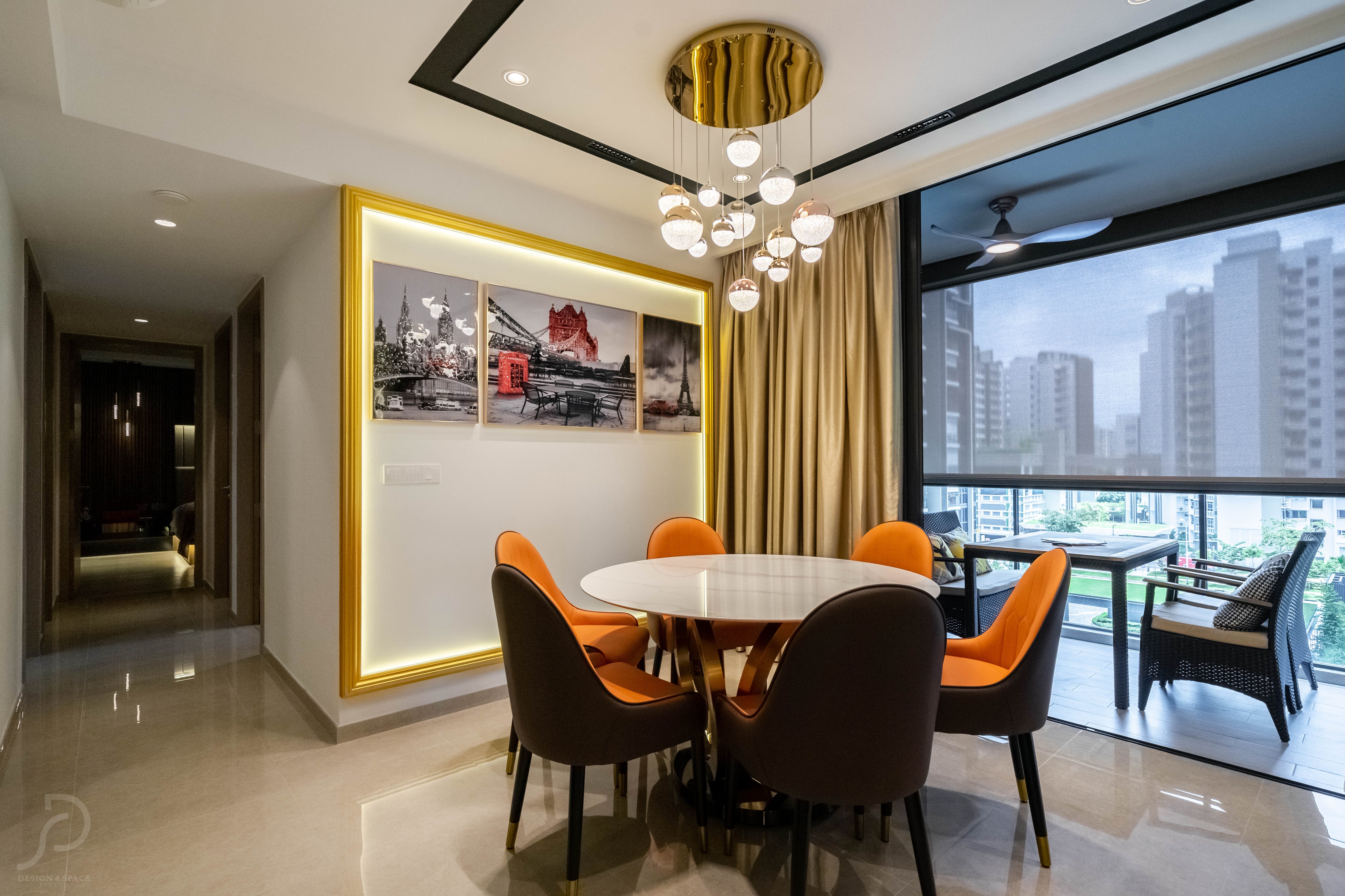 Contemporary, Modern Design - Dining Room - Condominium - Design by Design 4 Space Pte Ltd